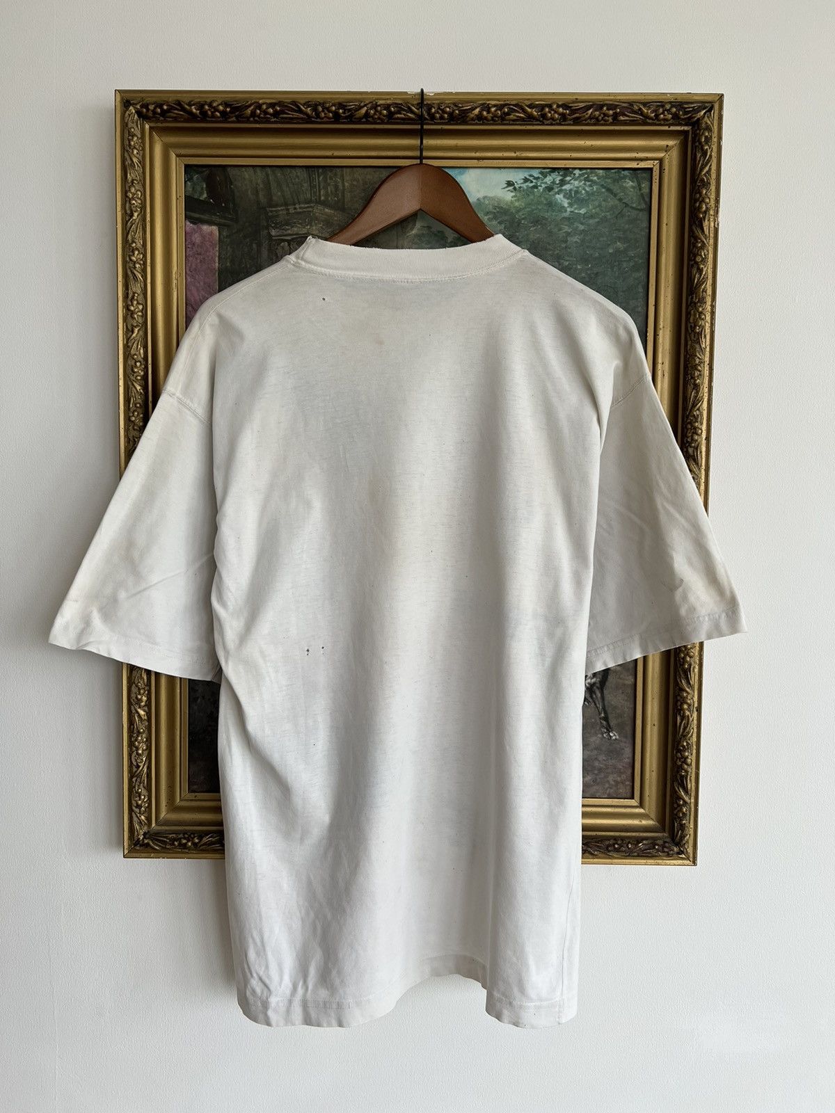 Vintage Vintage 90s Yamaha Moto Racing Promo White Tee Size US L / EU 52-54 / 3 - 2 Thumbnail