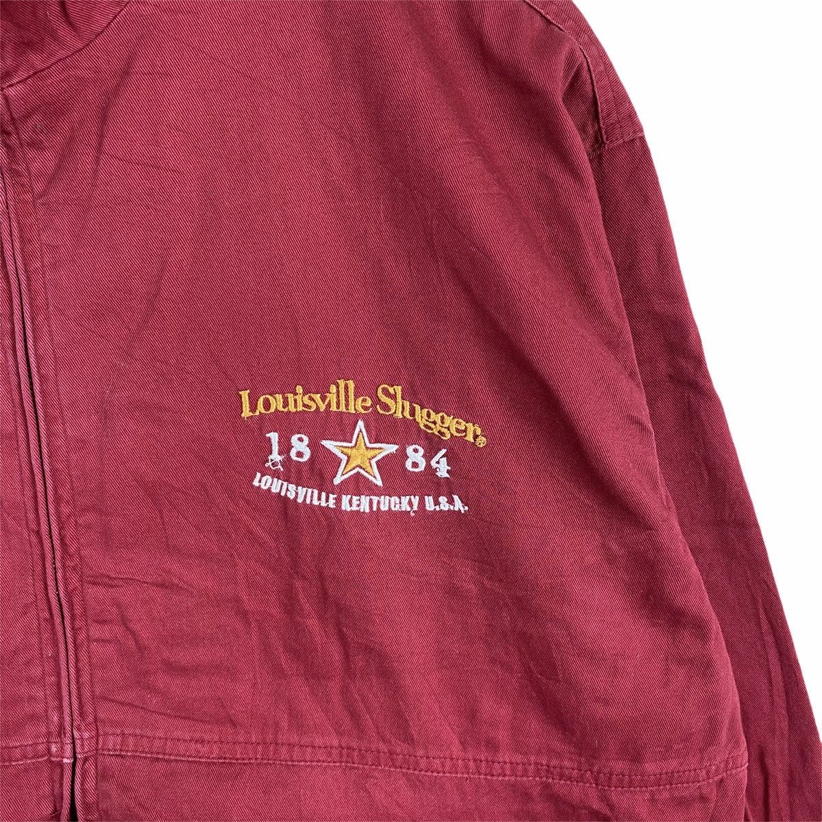 Louisville Slugger × Vintage Vintage LOUISVILLE SLUGGER Small Logo Cotton Light Jacket Size US L / EU 52-54 / 3 - 5 Thumbnail