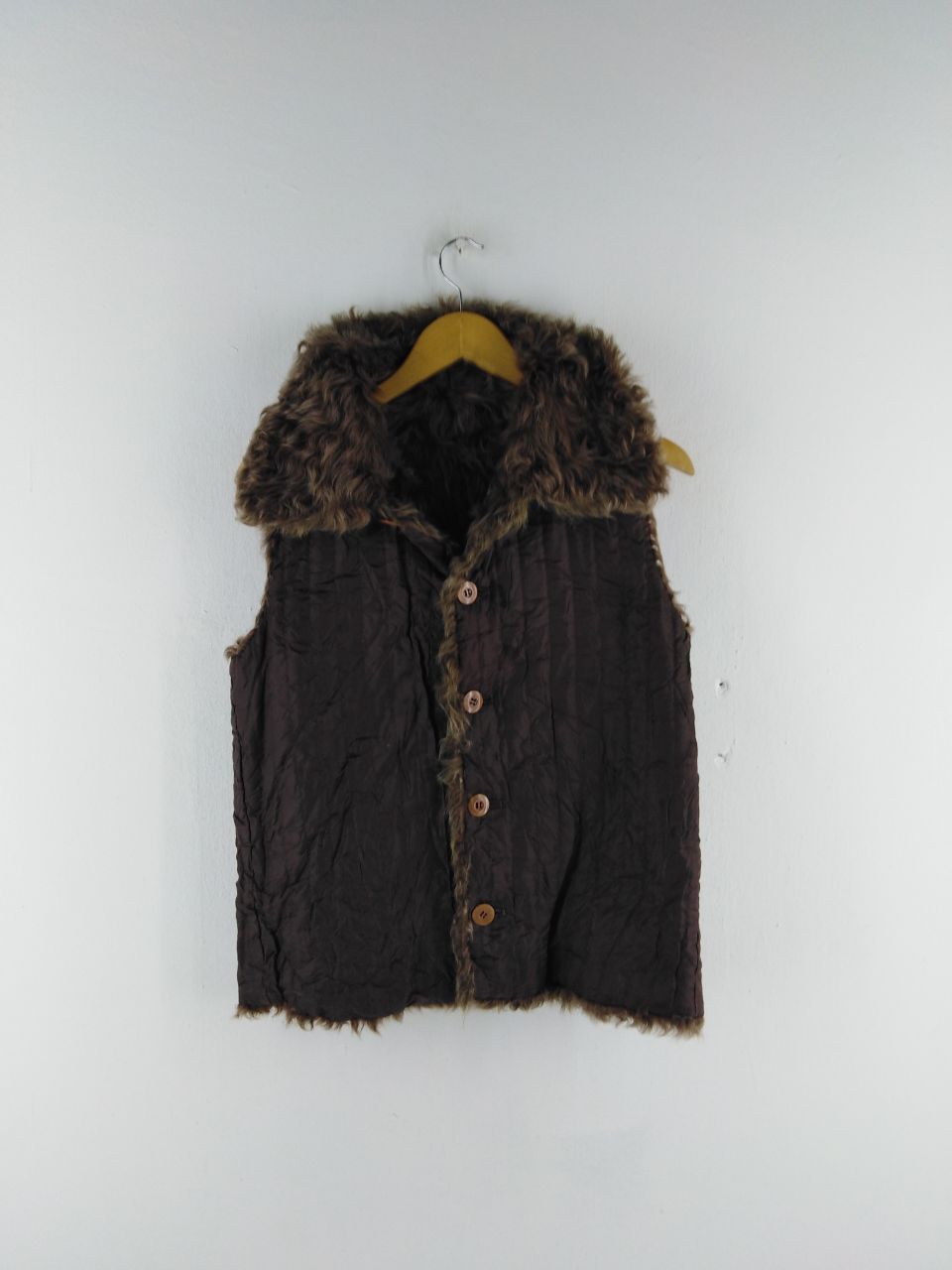 Japanese Brand × Vintage LUXURY FULL FUR REVERSIBLE VEST Size US M / EU 48-50 / 2 - 4 Thumbnail