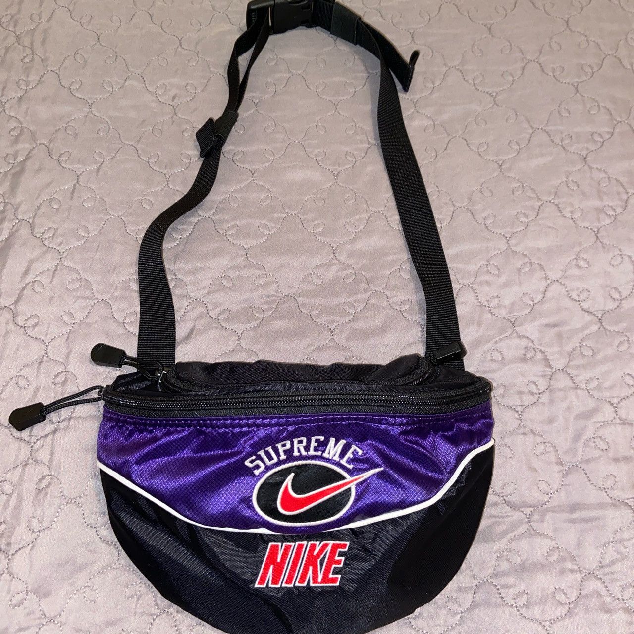 Supreme Supreme Nike Shoulder Bag Purple | Grailed