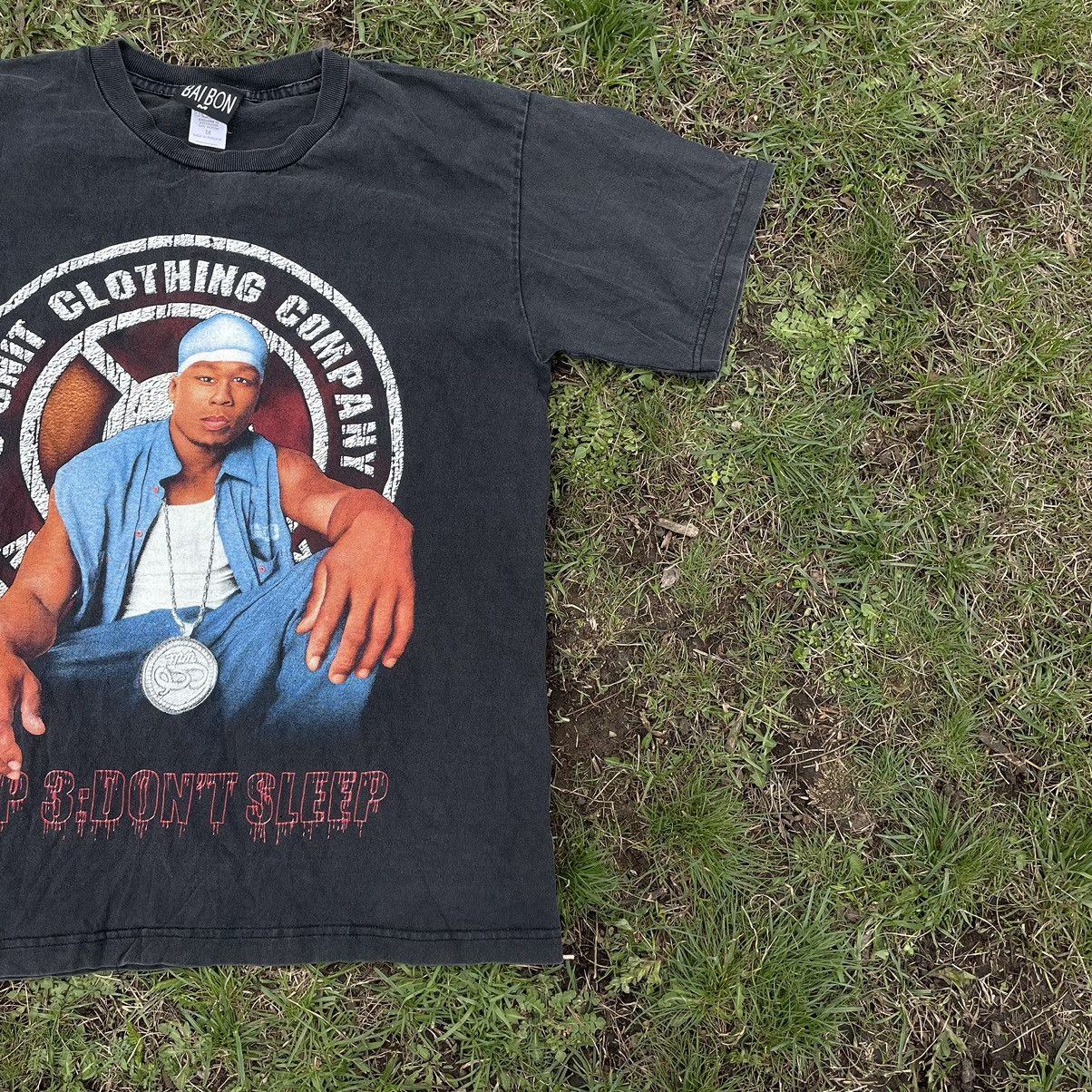Vintage Vintage Y2K Sun Faded Graphic Tee Hip Hop Streetwear Baggy M Size US M / EU 48-50 / 2 - 2 Thumbnail