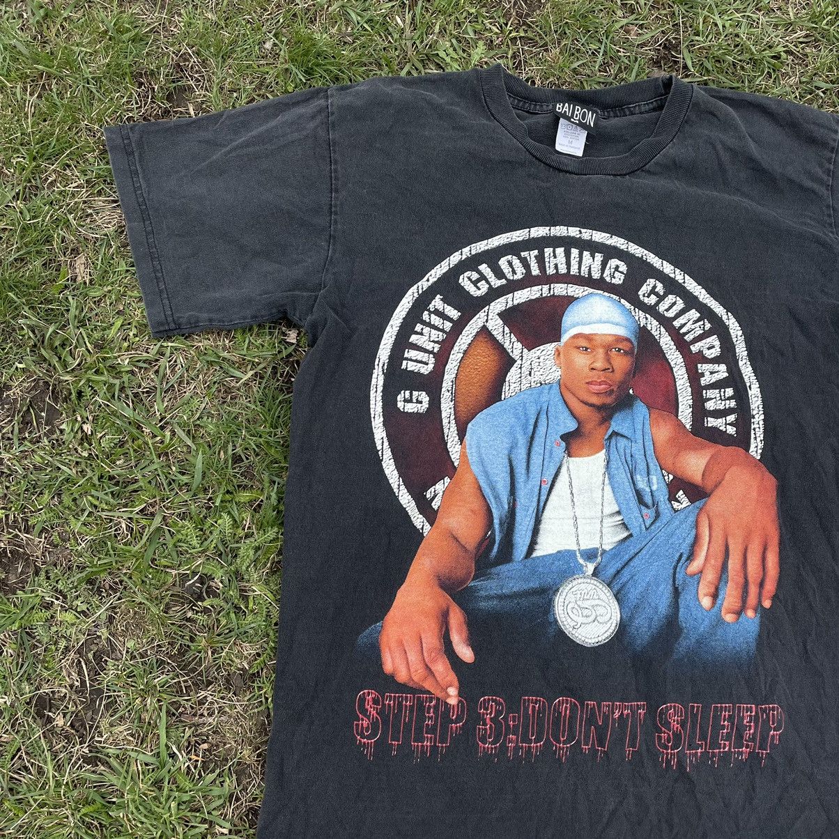 Vintage Vintage Y2K Sun Faded Graphic Tee Hip Hop Streetwear Baggy M Size US M / EU 48-50 / 2 - 4 Thumbnail