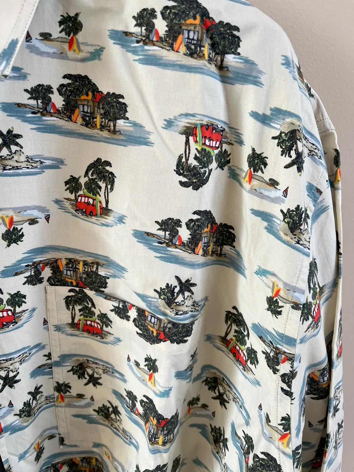 Bottega Veneta Button Up Shirt in Multicolor Size US L / EU 52-54 / 3 - 3 Thumbnail