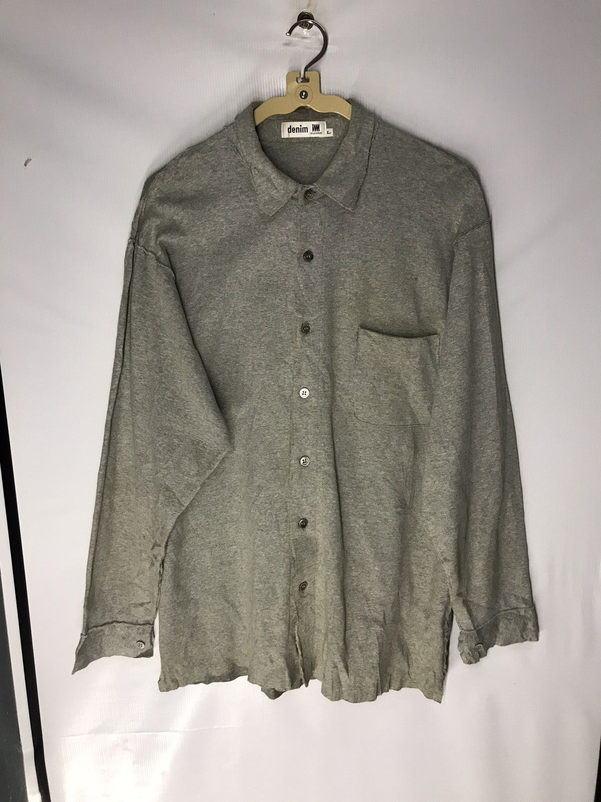 Designer × Issey Miyake × Japanese Brand 🔥BEST OFFER 🔥Denim issey miyake button up shirt Size US L / EU 52-54 / 3 - 13 Thumbnail