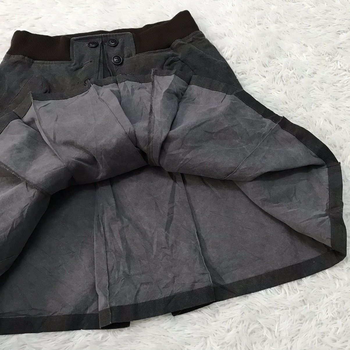 Sunao Kuwahara Sunaokuwahara Issey Miyake Mid Skirt Size 30" / US 8 / IT 44 - 8 Thumbnail
