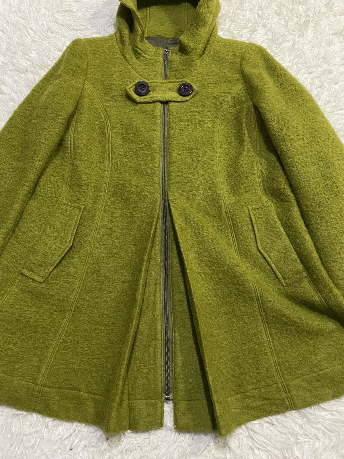 Japanese Brand Noa-ge Sophisticated Mohair Hoodies Jacket Size M / US 6-8 / IT 42-44 - 4 Thumbnail