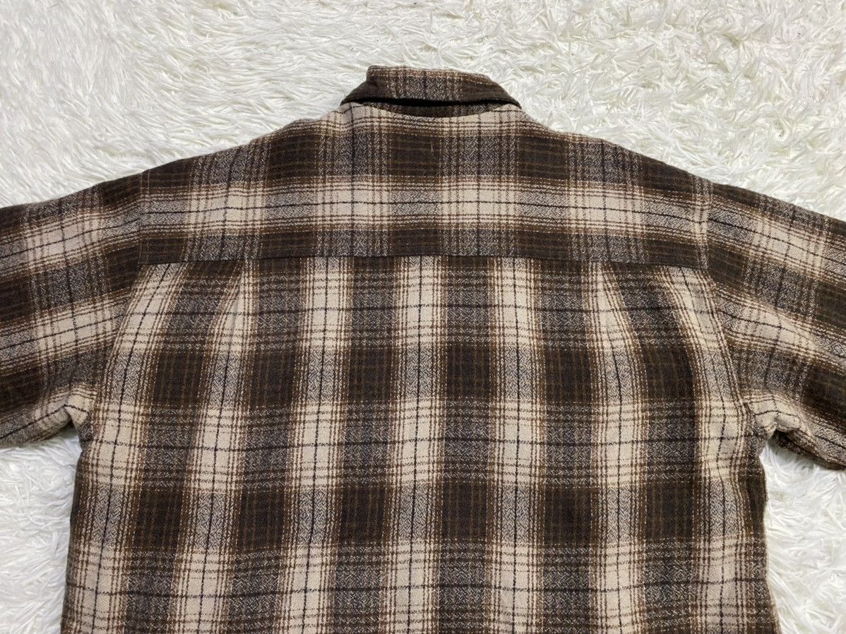 Flannel Trav'ers AW-1 Checked Wool Blend Quilted Flannel Size US L / EU 52-54 / 3 - 5 Thumbnail