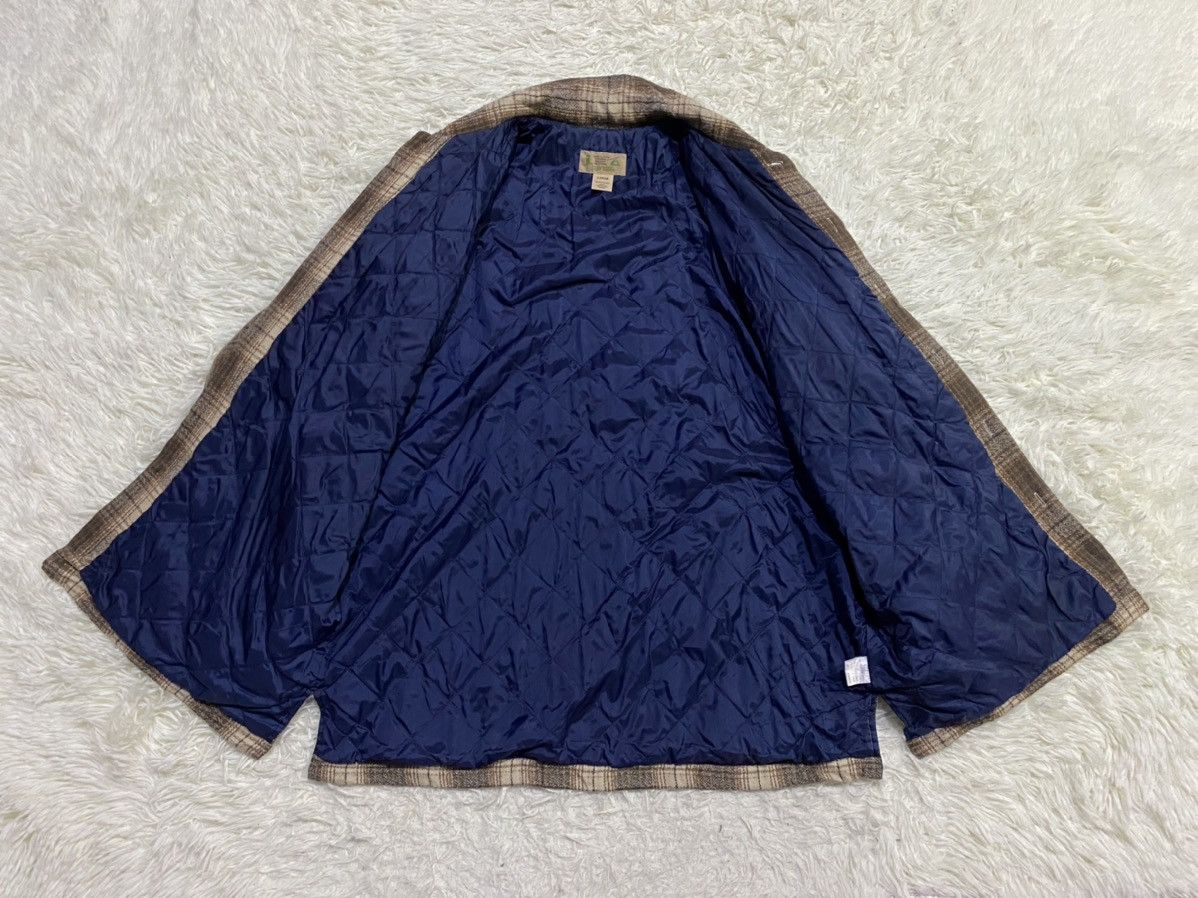 Flannel Trav'ers AW-1 Checked Wool Blend Quilted Flannel Size US L / EU 52-54 / 3 - 8 Thumbnail