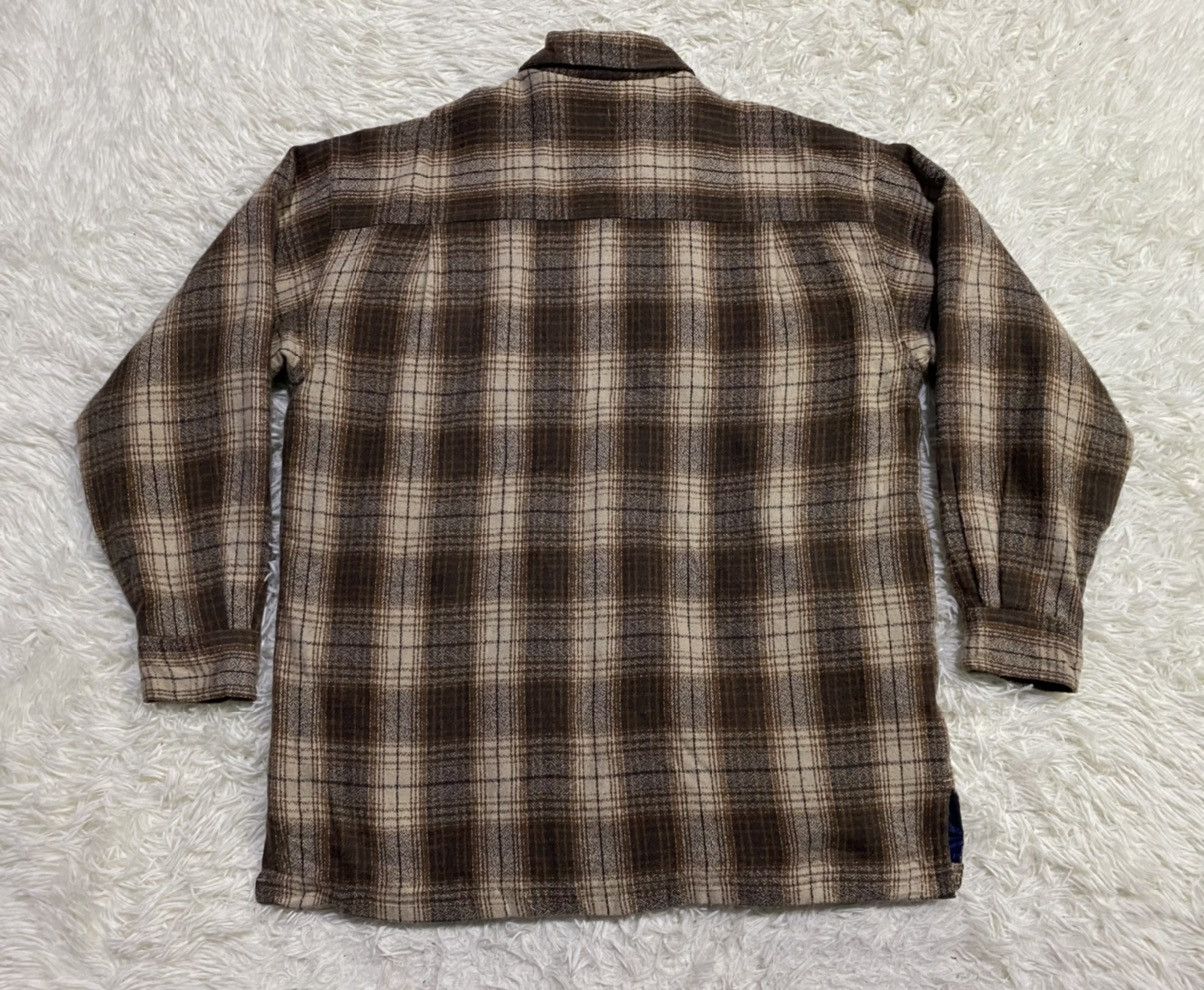 Flannel Trav'ers AW-1 Checked Wool Blend Quilted Flannel Size US L / EU 52-54 / 3 - 6 Thumbnail