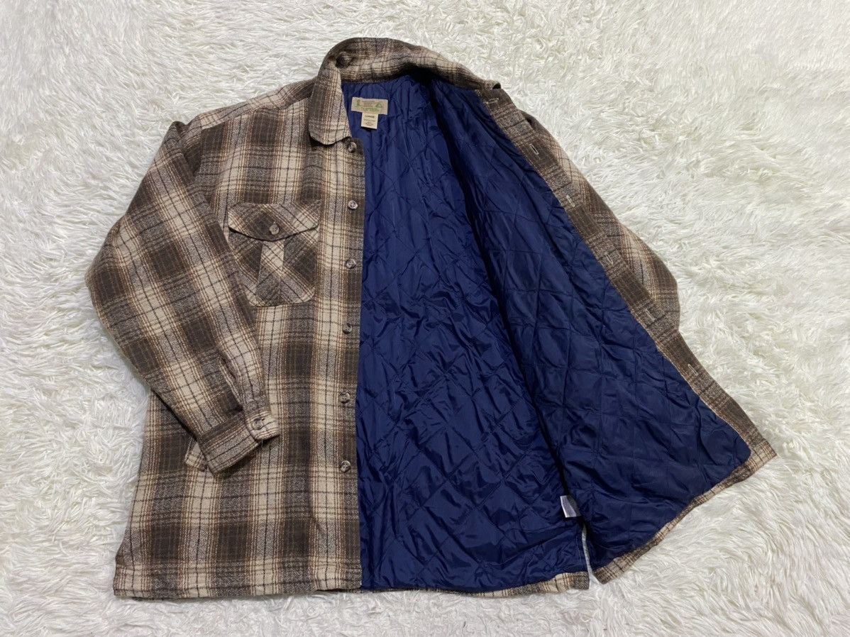 Flannel Trav'ers AW-1 Checked Wool Blend Quilted Flannel Size US L / EU 52-54 / 3 - 7 Thumbnail