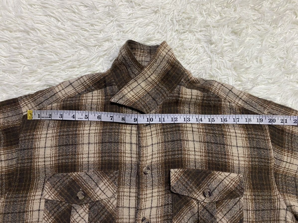 Flannel Trav'ers AW-1 Checked Wool Blend Quilted Flannel Size US L / EU 52-54 / 3 - 15 Thumbnail