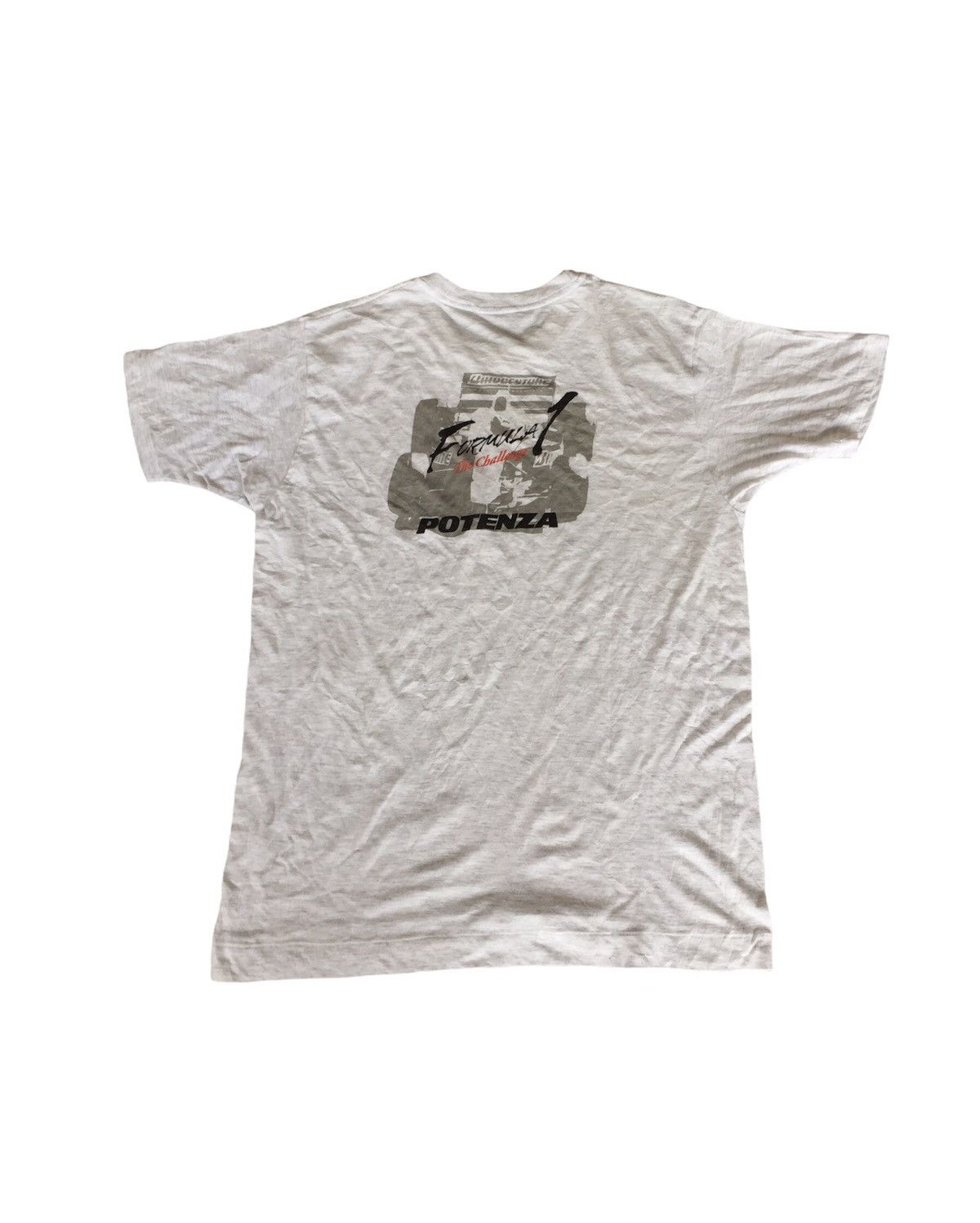 Sports Specialties Vintage 90s formula one racing potenza tshirt single stitch Size US M / EU 48-50 / 2 - 1 Thumbnail