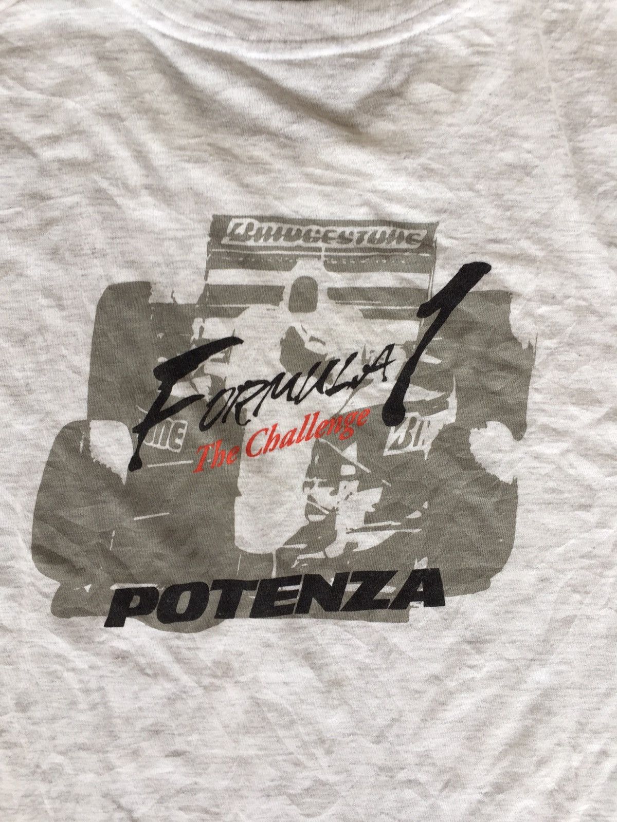 Sports Specialties Vintage 90s formula one racing potenza tshirt single stitch Size US M / EU 48-50 / 2 - 3 Thumbnail