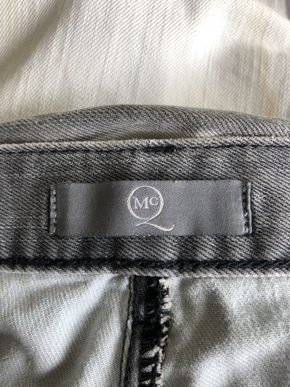 Alexander McQueen GRAIL🔥Alexander McQueen White Black Dye Slim Denim Size US 32 / EU 48 - 11 Thumbnail