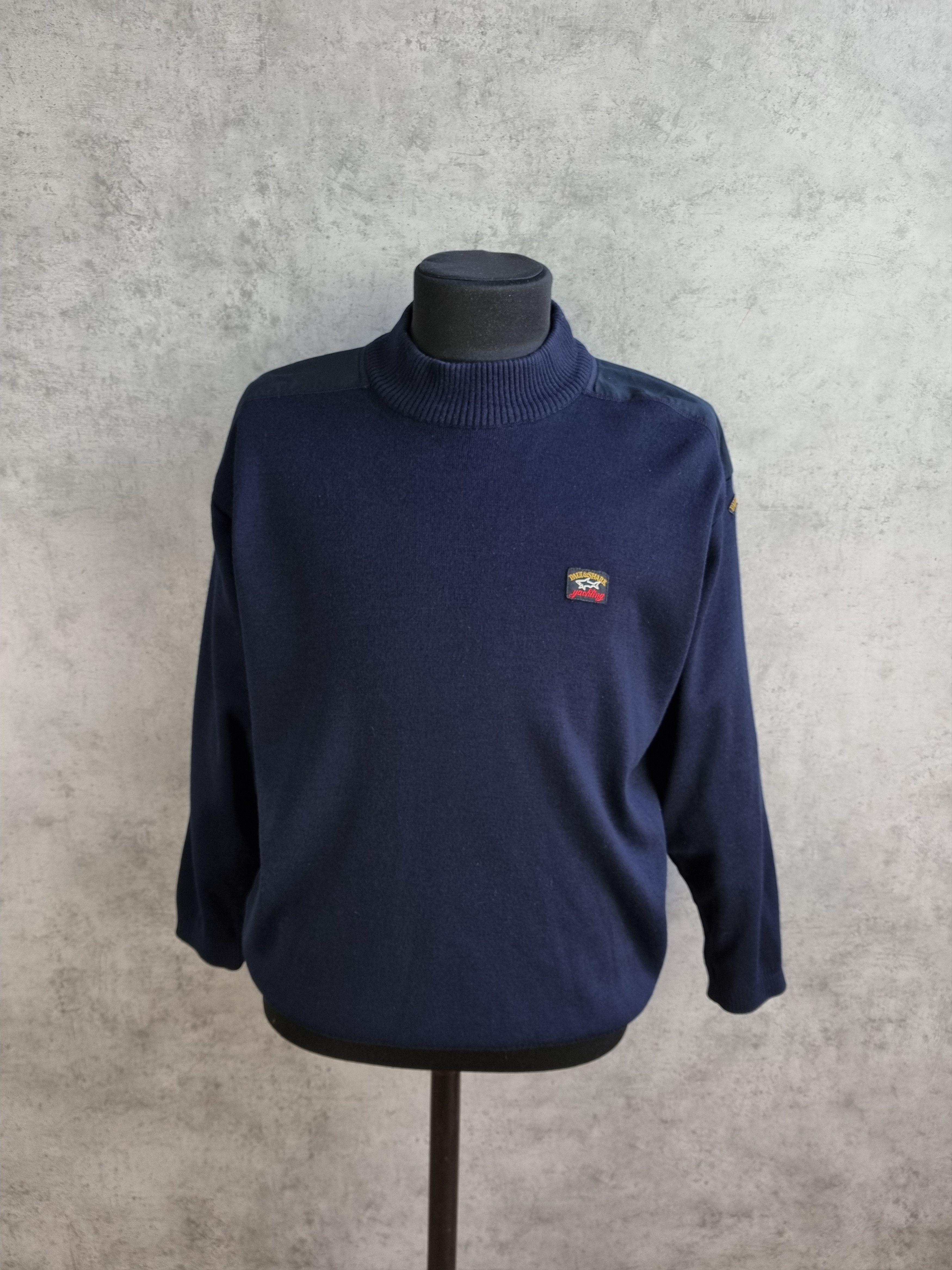 Paul & Shark Paul and Shark Rare Military Wool Italian Sweater Size US M / EU 48-50 / 2 - 9 Thumbnail