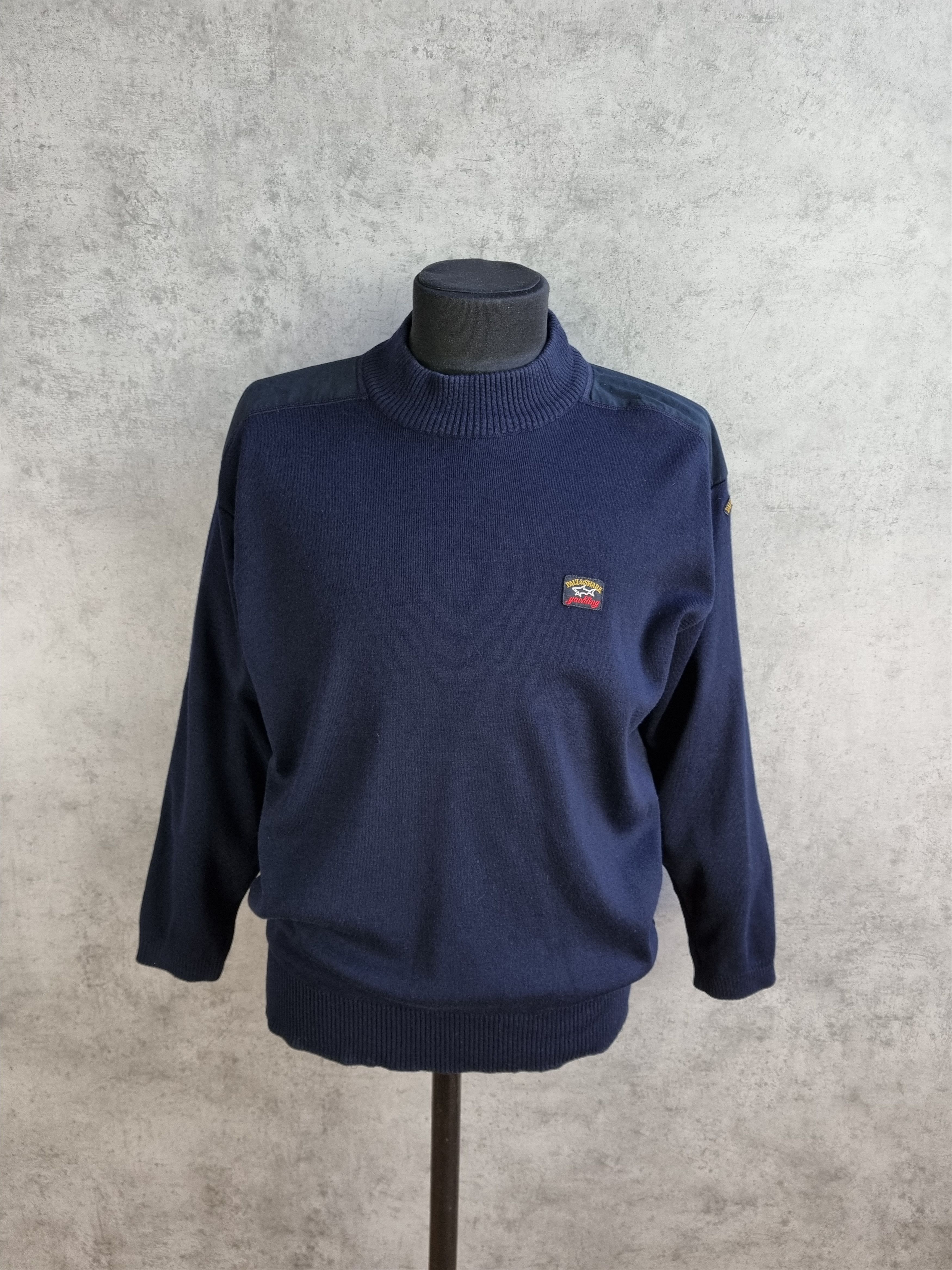 Paul & Shark Paul and Shark Rare Military Wool Italian Sweater Size US M / EU 48-50 / 2 - 3 Thumbnail