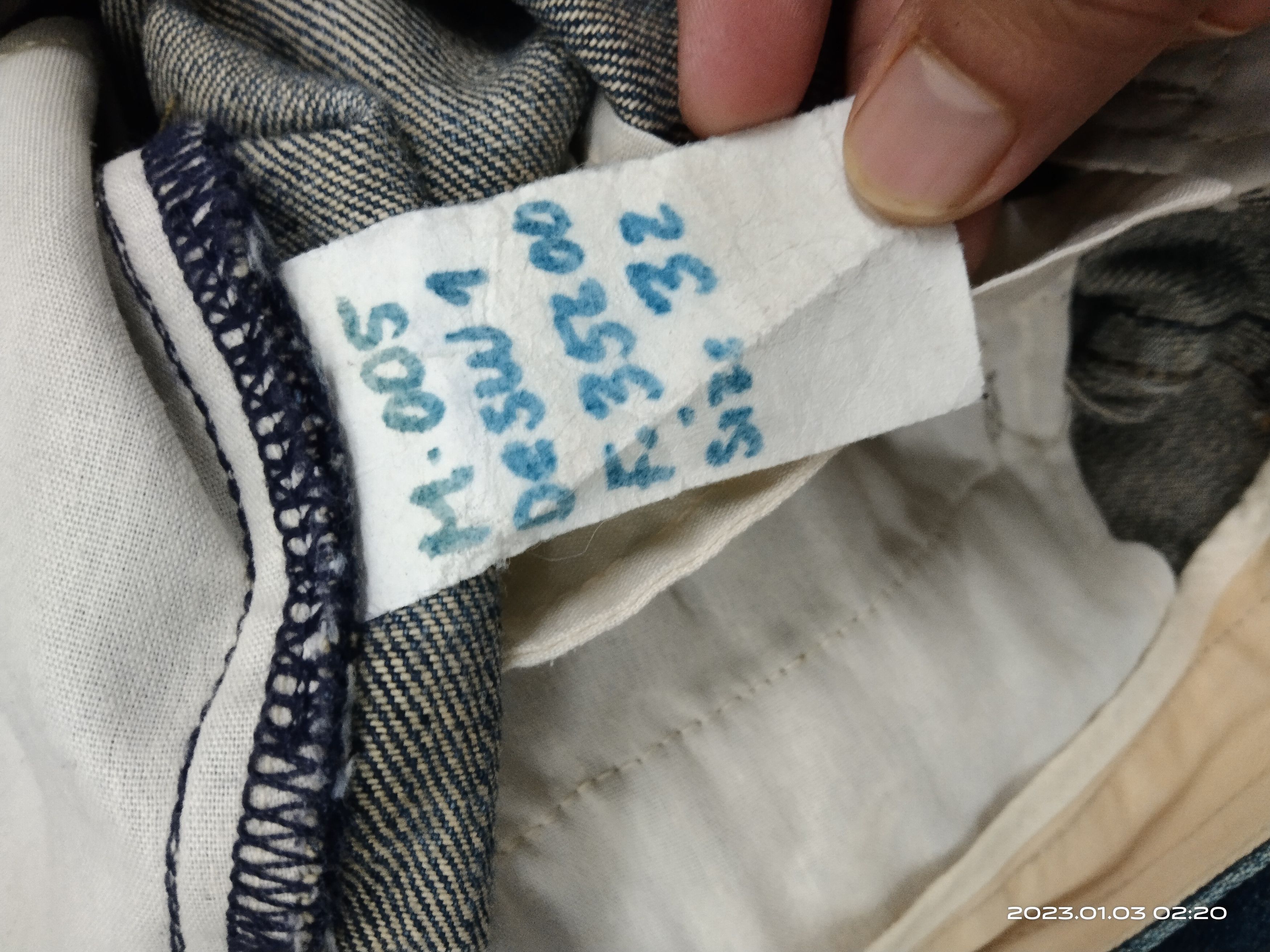 Japanese Brand SICK RIPED BAGGY SACRED DENIM PANTS Size US 32 / EU 48 - 8 Thumbnail
