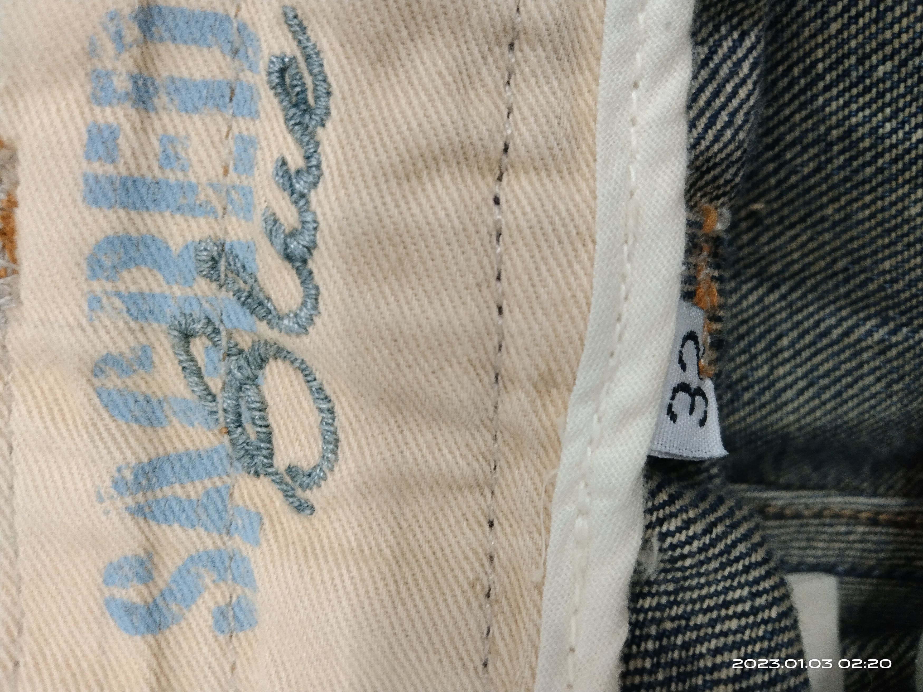 Japanese Brand SICK RIPED BAGGY SACRED DENIM PANTS Size US 32 / EU 48 - 9 Thumbnail