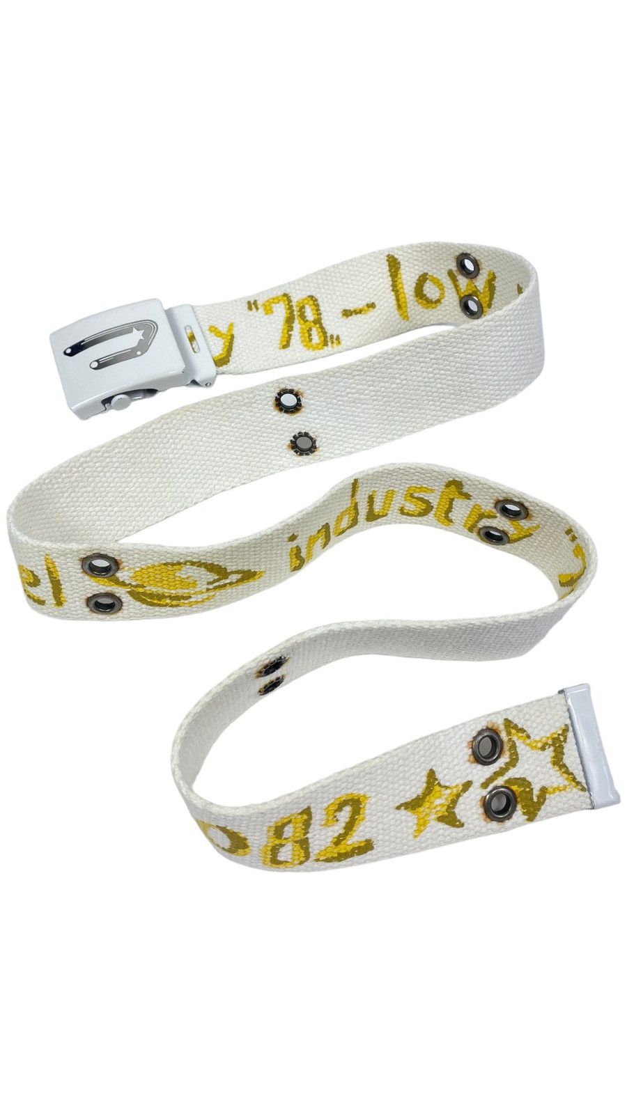 🔥LASTDROP🔥 102cm Industry Cosmos Starcore Strap Logo Belt