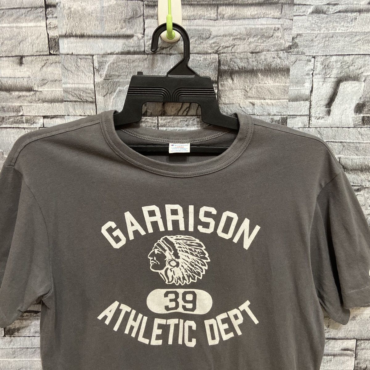 Champion Vintage Champion t shirt Garrison Athletic size L fit M Size US M / EU 48-50 / 2 - 3 Thumbnail