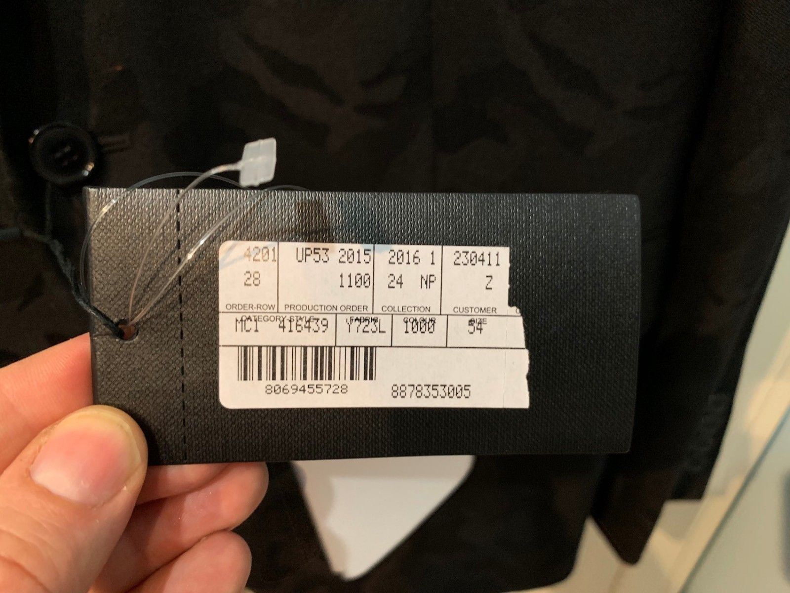 Hedi Slimane × Saint Laurent Paris FINAL DROP / SS'16 Blazer Camo Print Size 40R - 7 Thumbnail