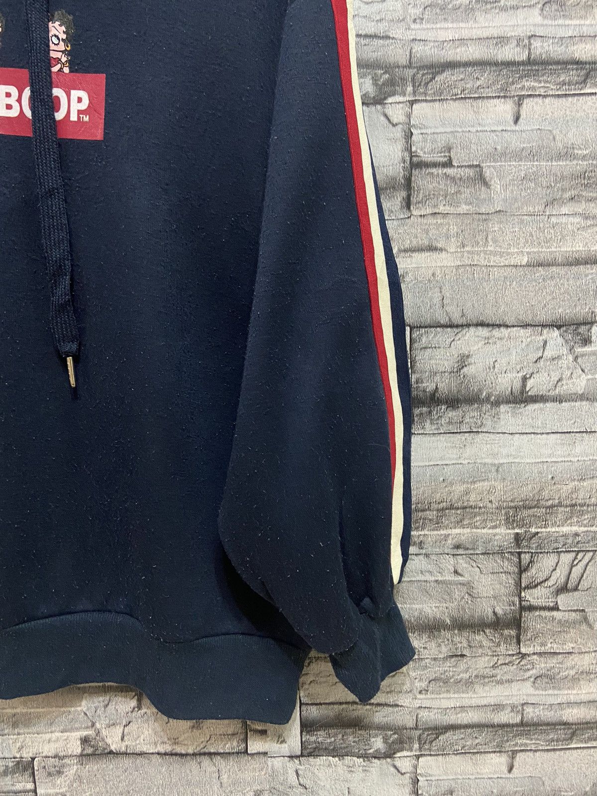 Cartoon Network Betty Boop X Strange Heaven hoodie stripe box design Size US M / EU 48-50 / 2 - 6 Thumbnail