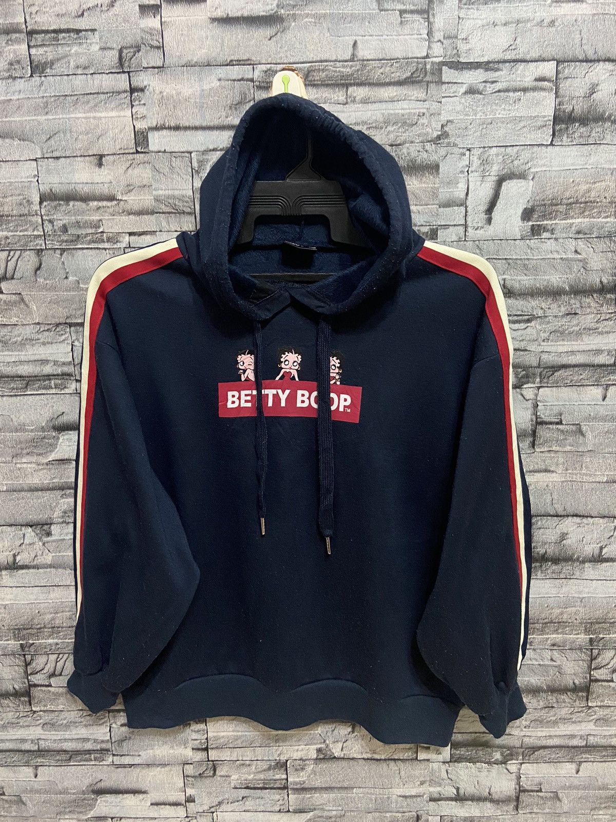 Cartoon Network Betty Boop X Strange Heaven hoodie stripe box design Size US M / EU 48-50 / 2 - 2 Thumbnail