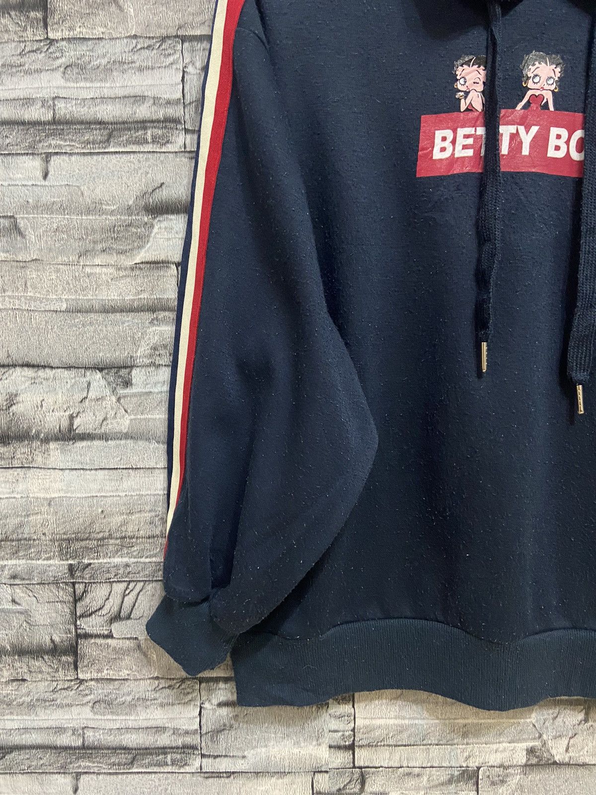 Cartoon Network Betty Boop X Strange Heaven hoodie stripe box design Size US M / EU 48-50 / 2 - 5 Thumbnail