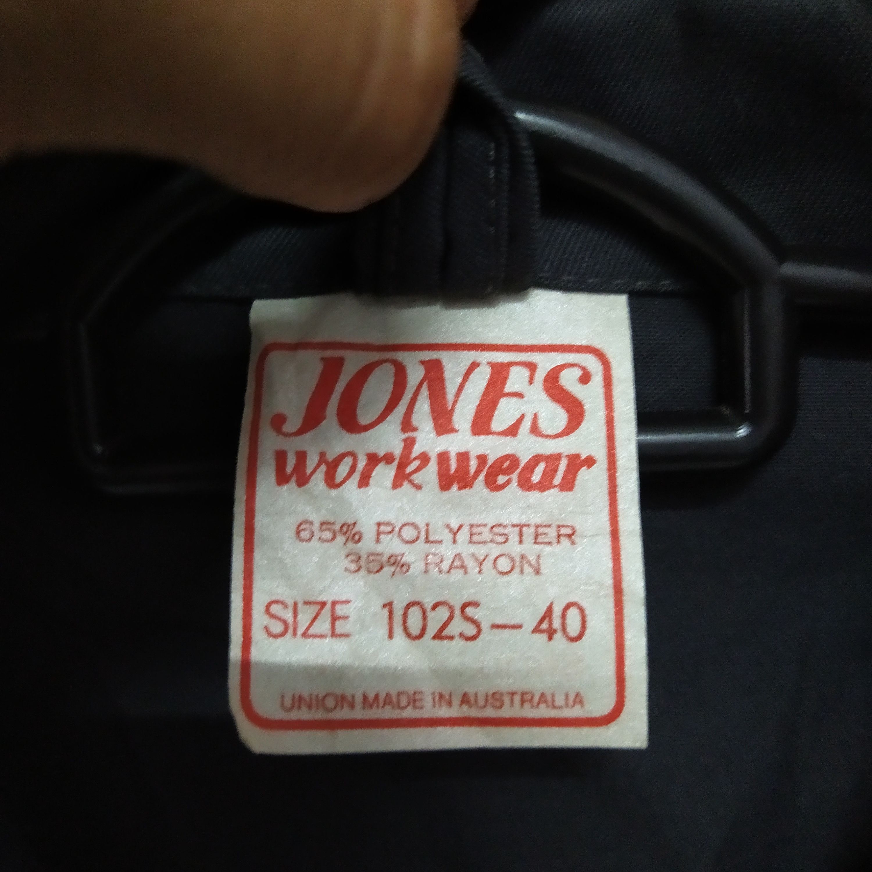 Vintage VTG VLINE JONES WORKERS UNION MADE RACING OPTI (D555) Size US L / EU 52-54 / 3 - 4 Thumbnail