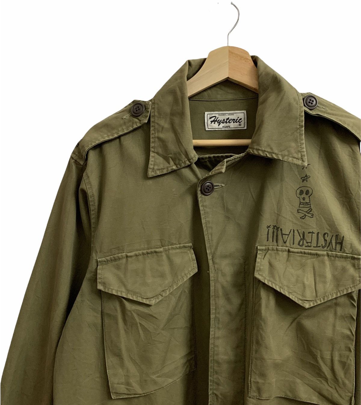 Hysteric Glamour Hysteric Glamour Military Button Jacket Size US S / EU 44-46 / 1 - 7 Thumbnail