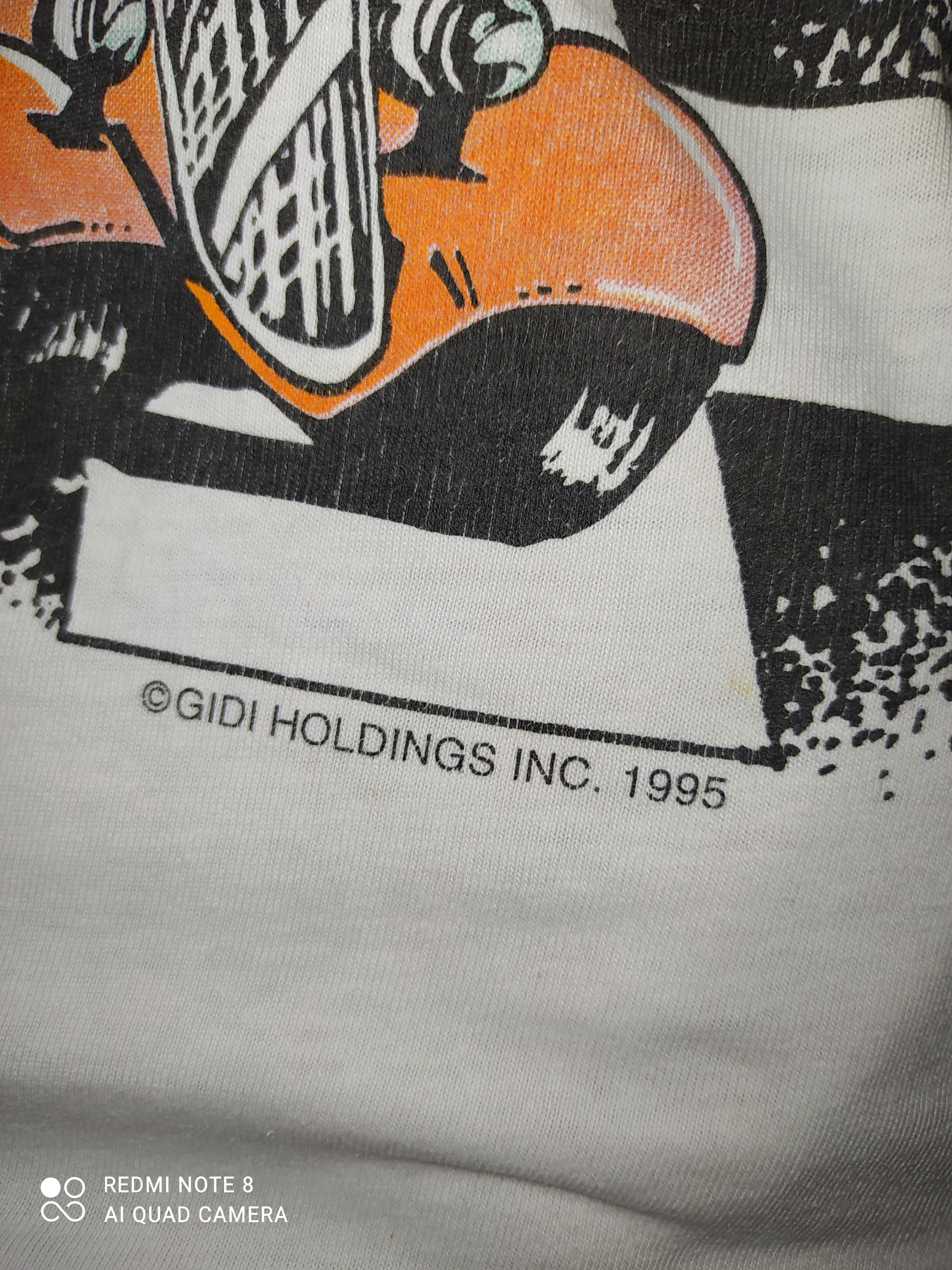 Hanes × NASCAR × Vintage Vintage 95 Hooters Hot Rods Tshirt Size US XL / EU 56 / 4 - 3 Thumbnail