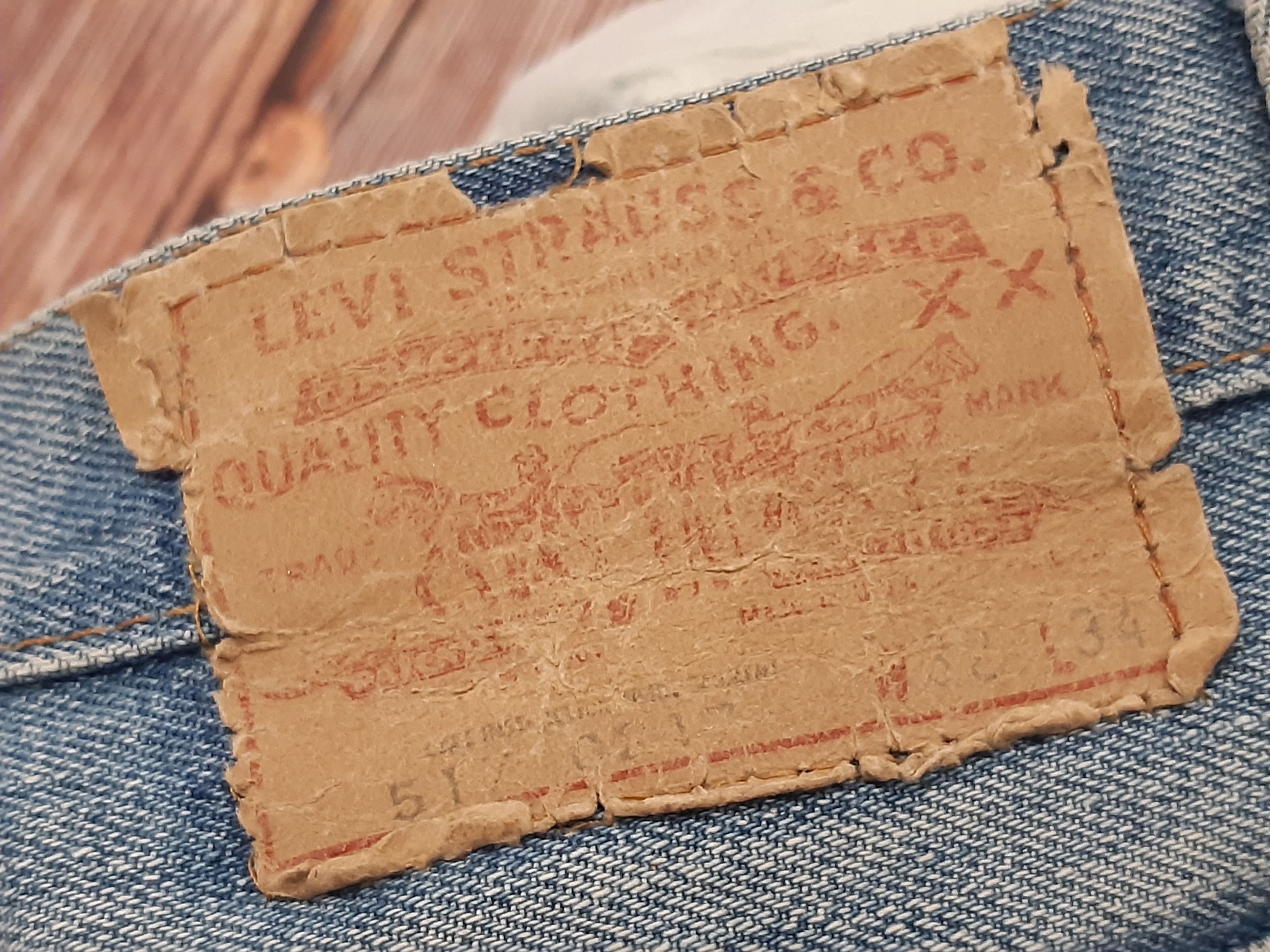 Levi's Levis 517 Jeans Bootcut USA TALON Paint Splatter Vintage Size US 32 / EU 48 - 8 Thumbnail