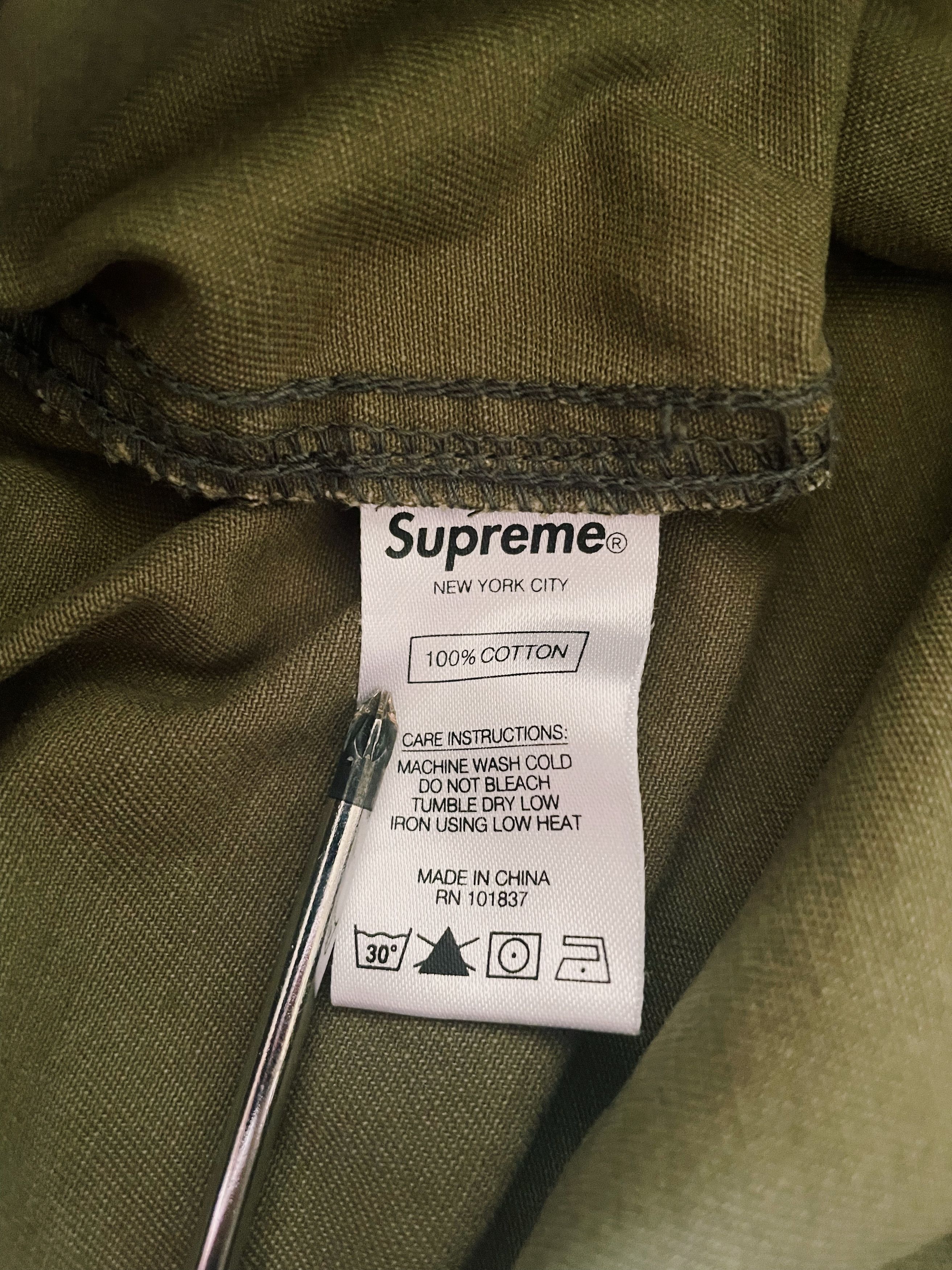 Supreme Supreme Is Love Skate Pant Olive Size US 30 / EU 46 - 7 Thumbnail