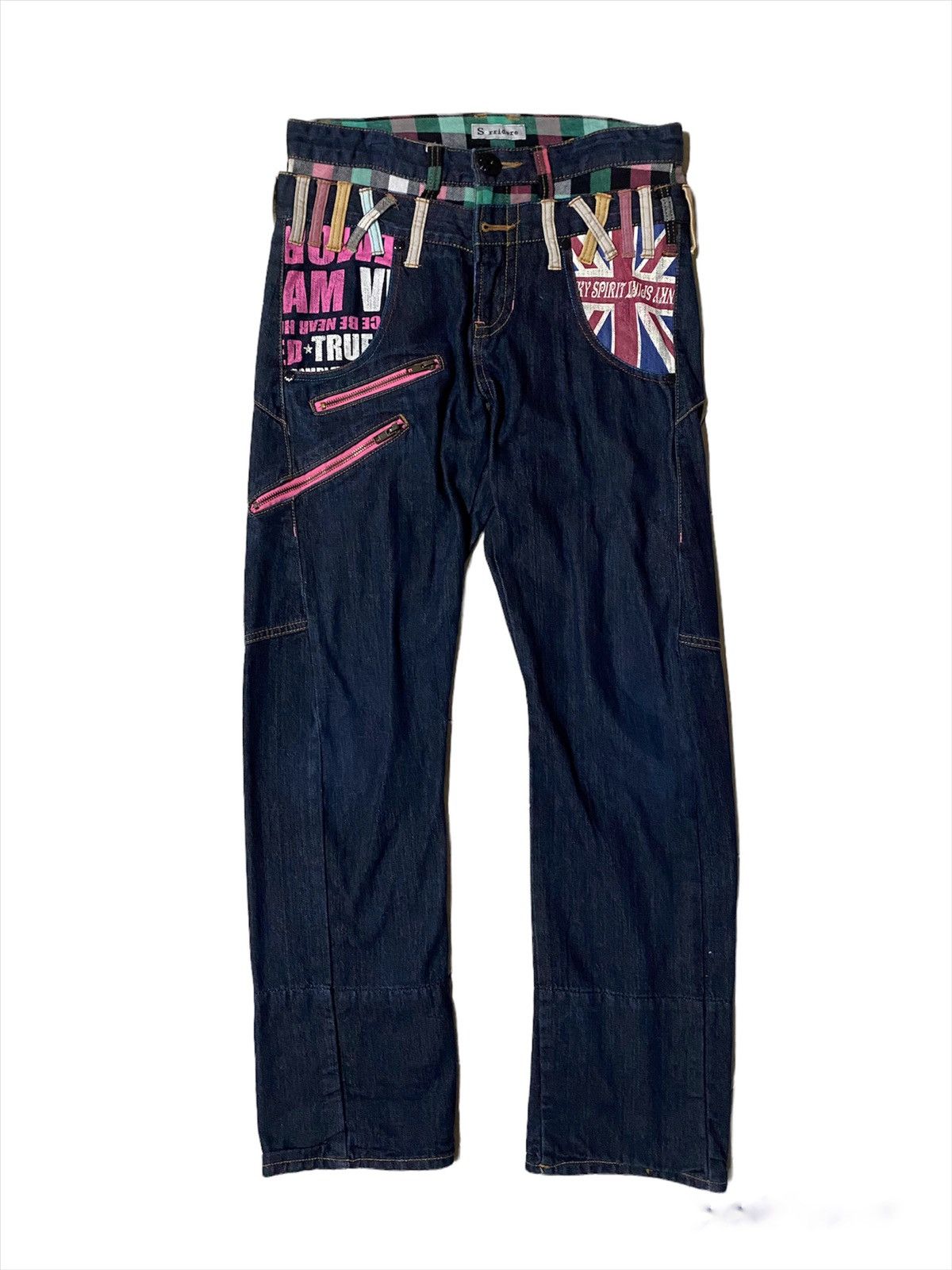 Hysteric Glamour × Japanese Brand Vintage Japanese Brand Double Waist Denim Size US 30 / EU 46 - 1 Thumbnail