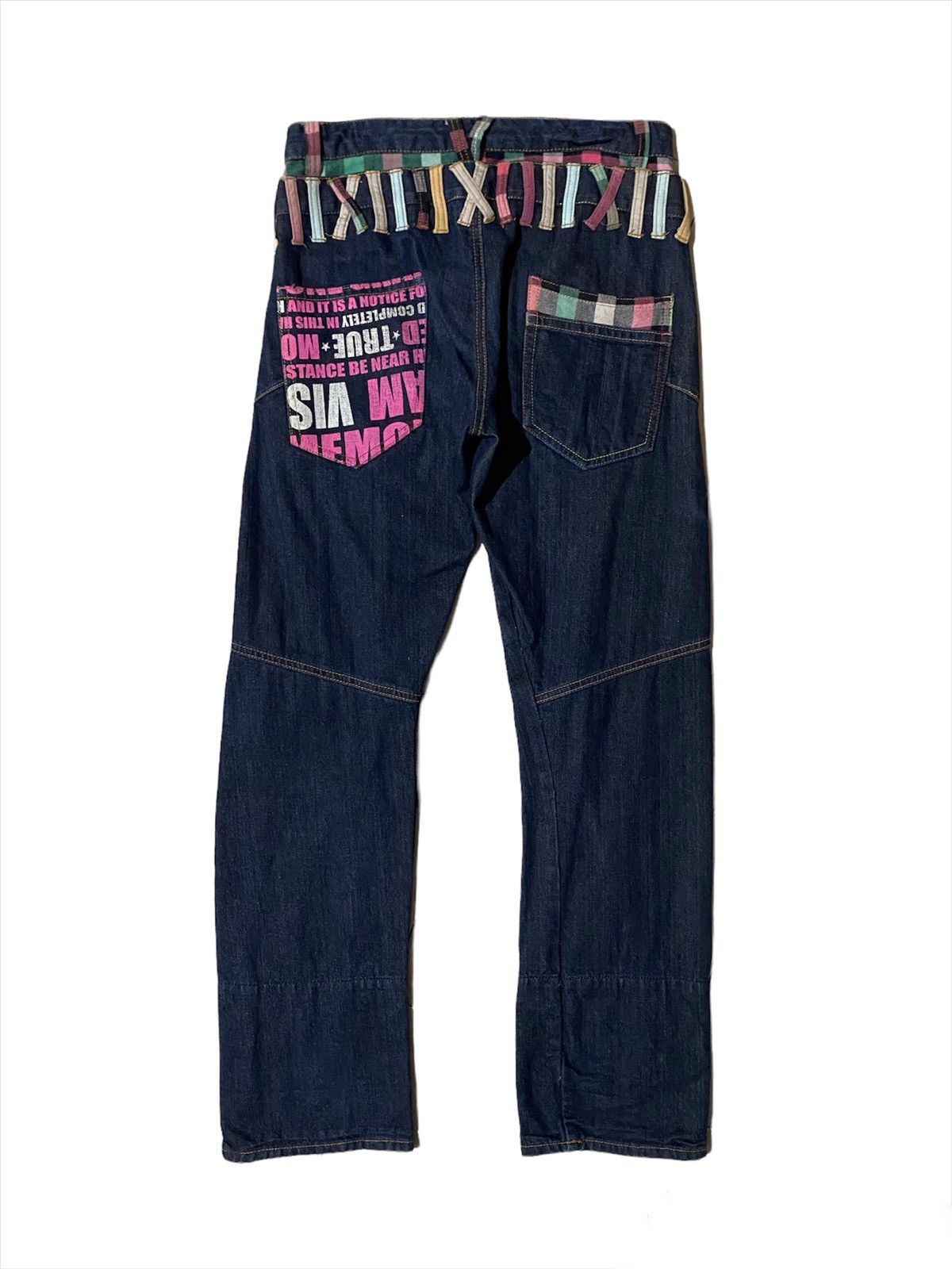Hysteric Glamour × Japanese Brand Vintage Japanese Brand Double Waist Denim Size US 30 / EU 46 - 2 Thumbnail