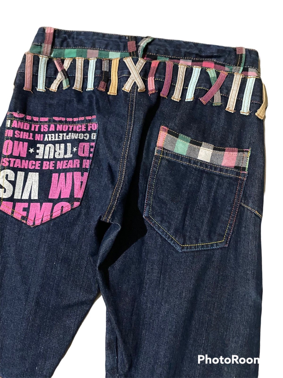 Hysteric Glamour × Japanese Brand Vintage Japanese Brand Double Waist Denim Size US 30 / EU 46 - 7 Thumbnail
