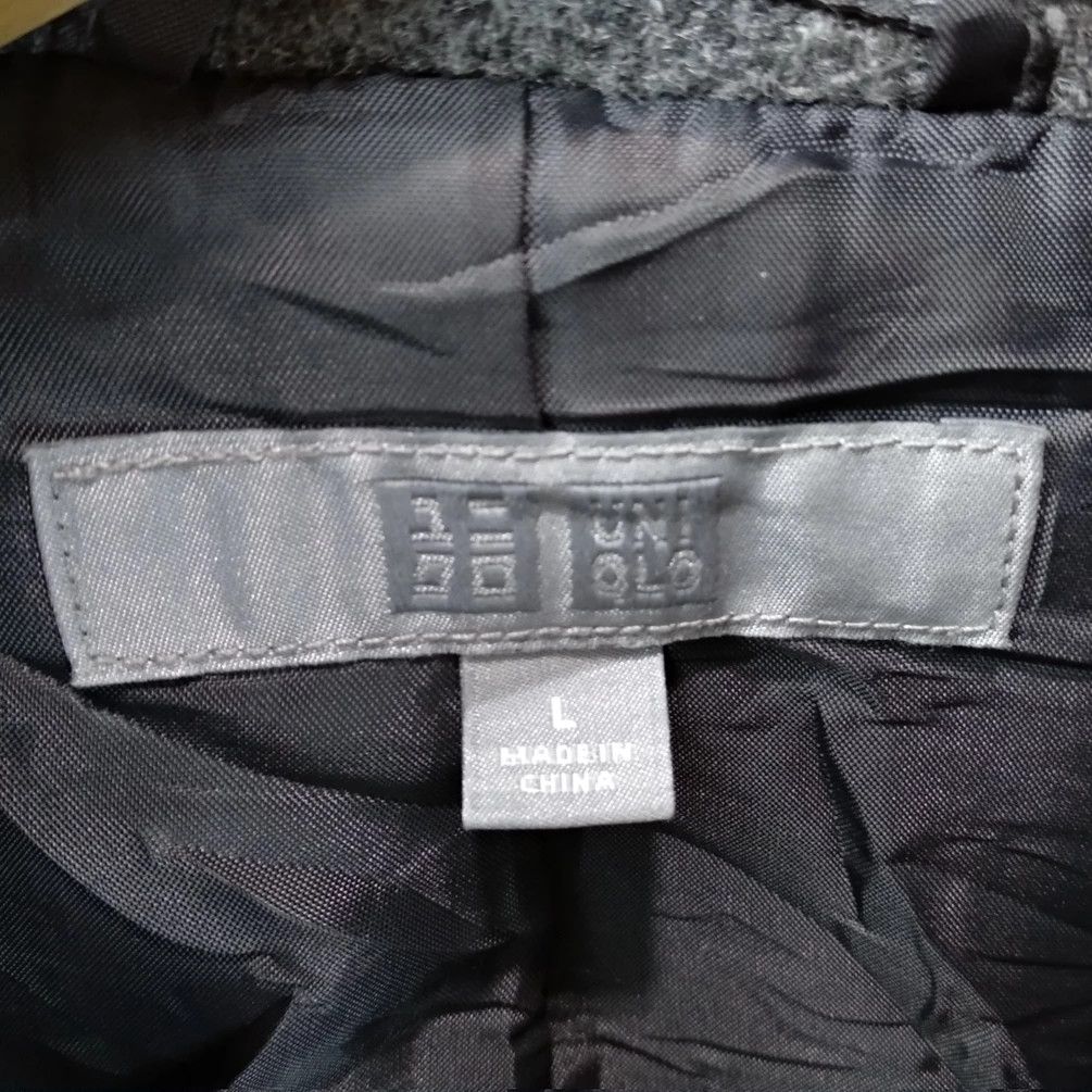 Uniqlo UNIQLO Punk Motorcycle Harajuku Gothic Wool Jacke Size M / US 6-8 / IT 42-44 - 8 Thumbnail