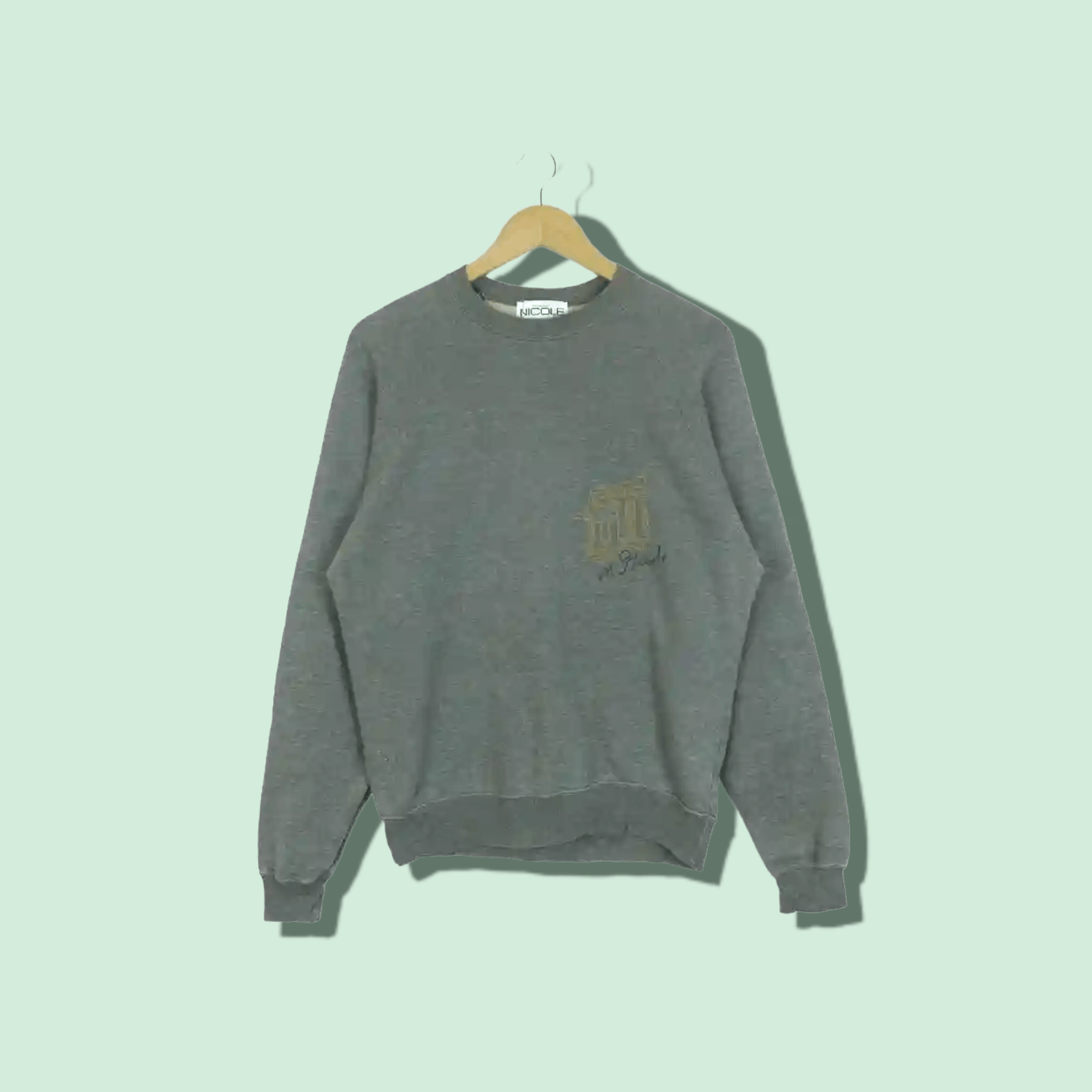MONSIEUR NICOLE Crewneck Sweatshirts Jumper Rap Hip Hop