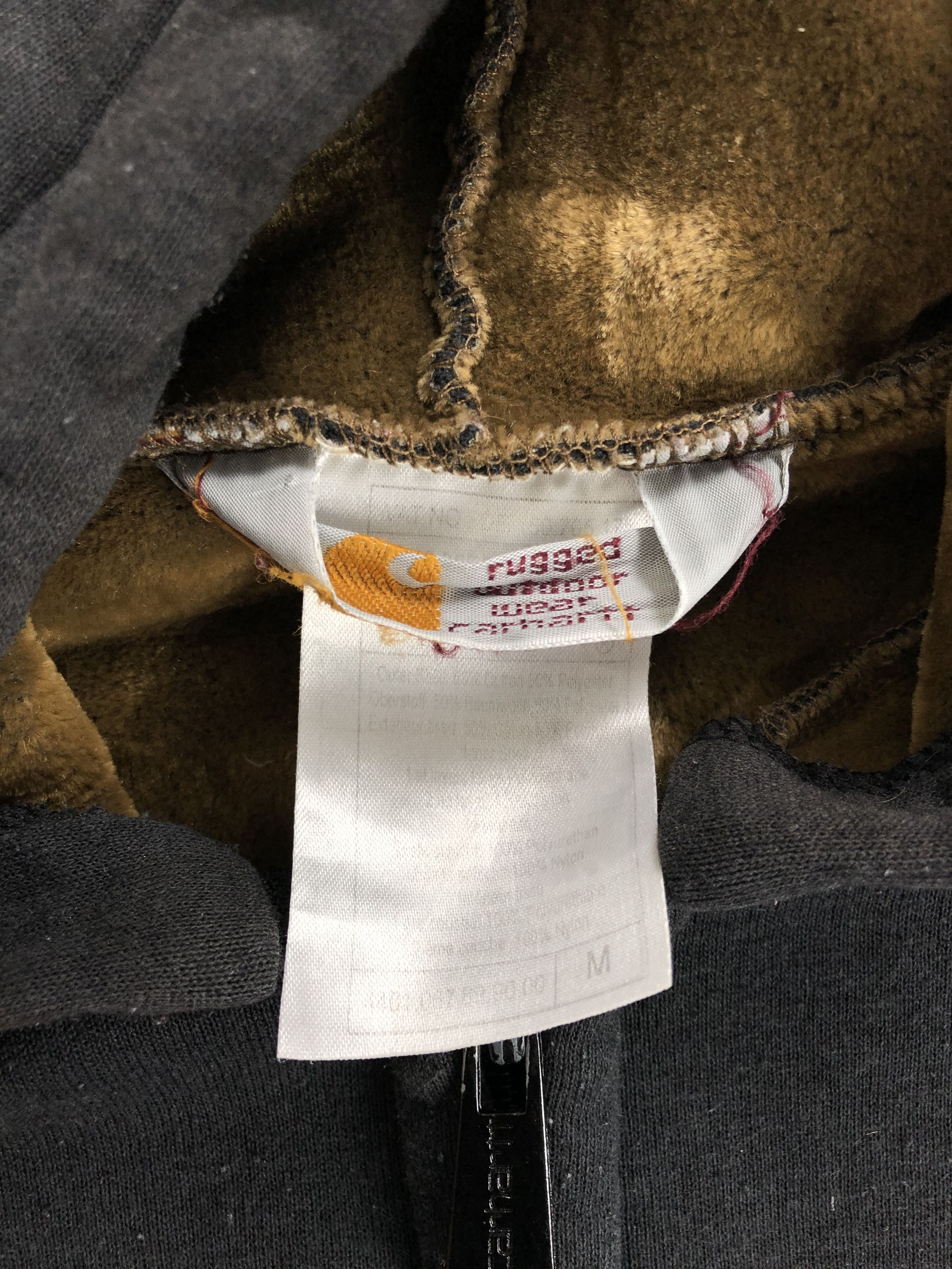 Carhartt Vintage Carhartt Car Lux Thermo Sun Faded Zipper Hoodie Size US M / EU 48-50 / 2 - 14 Thumbnail