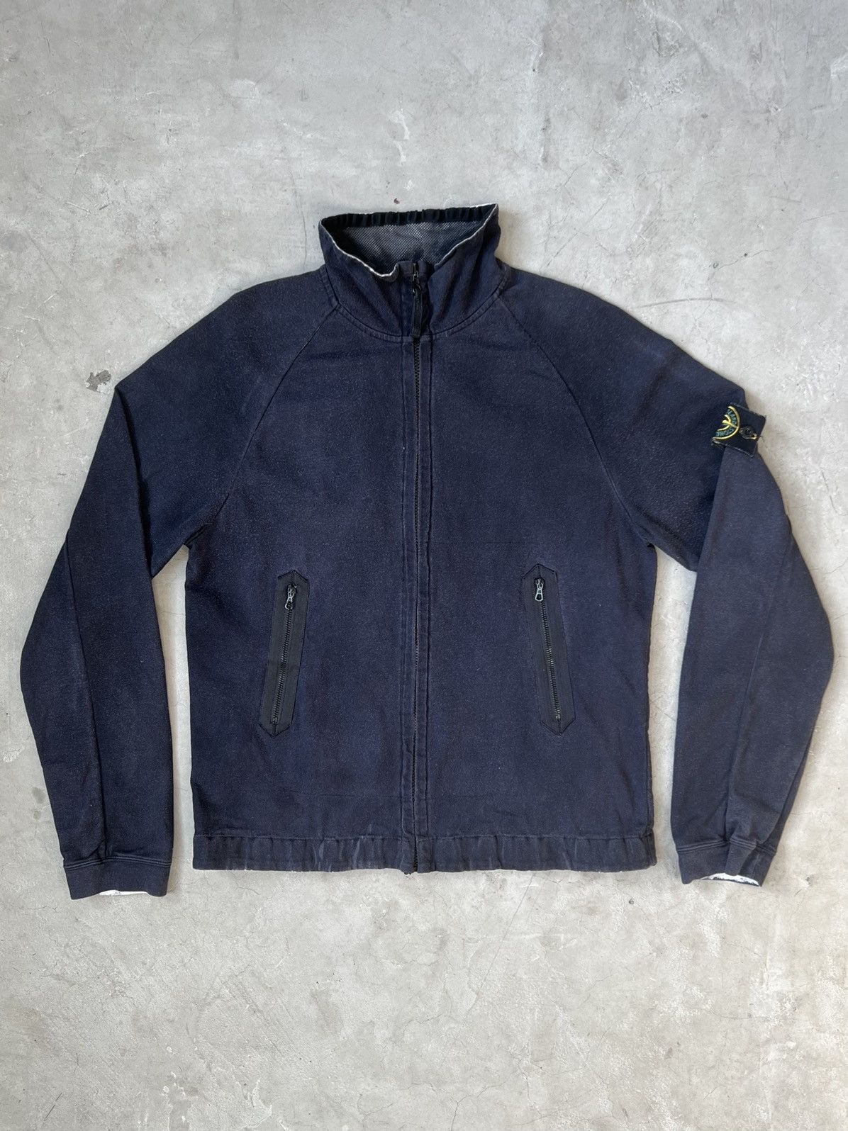 Stone Island Vintage Stone Island Mesh Lined Zip Up Size US L / EU 52-54 / 3 - 1 Thumbnail