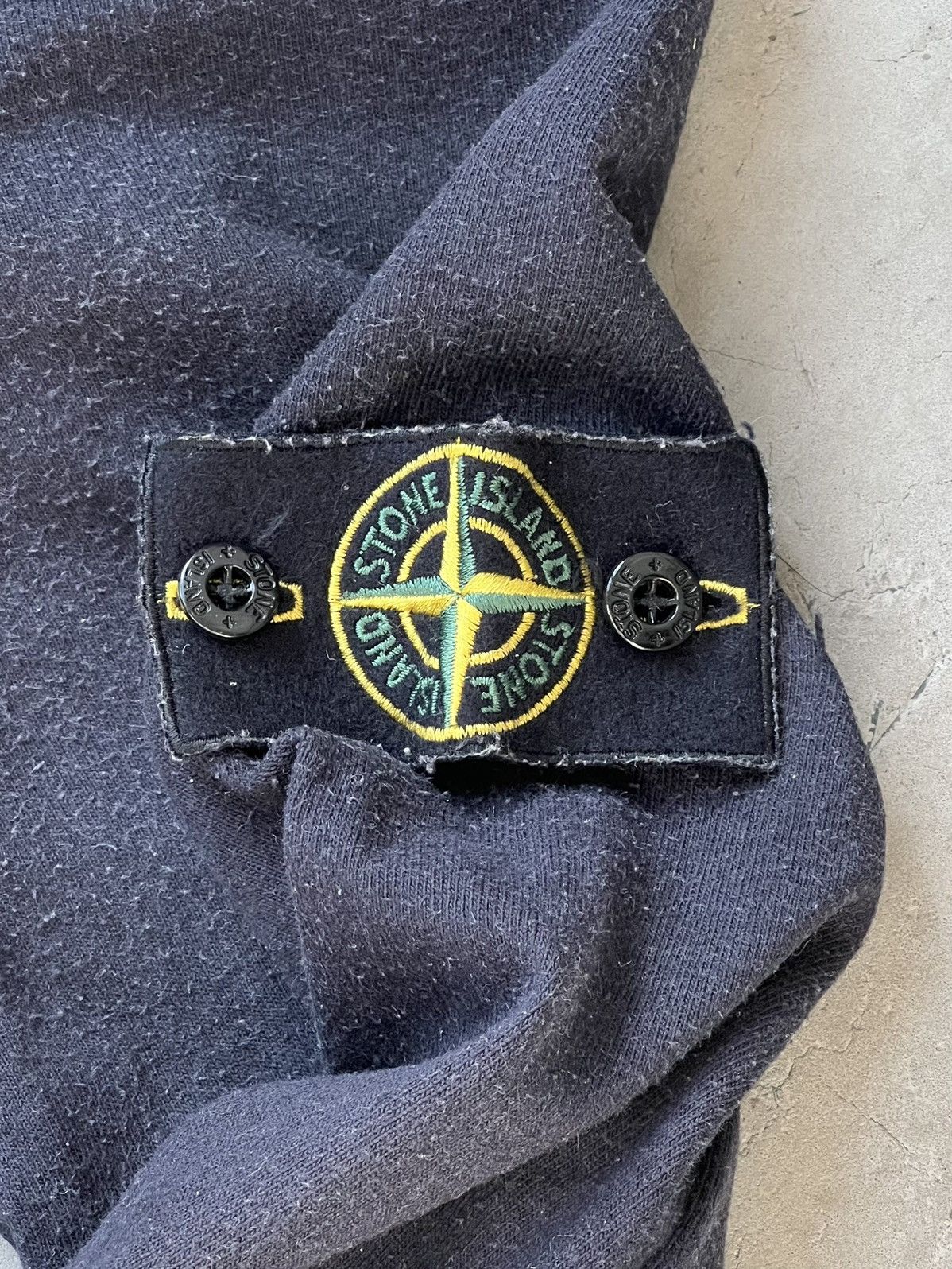 Stone Island Vintage Stone Island Mesh Lined Zip Up Size US L / EU 52-54 / 3 - 4 Thumbnail