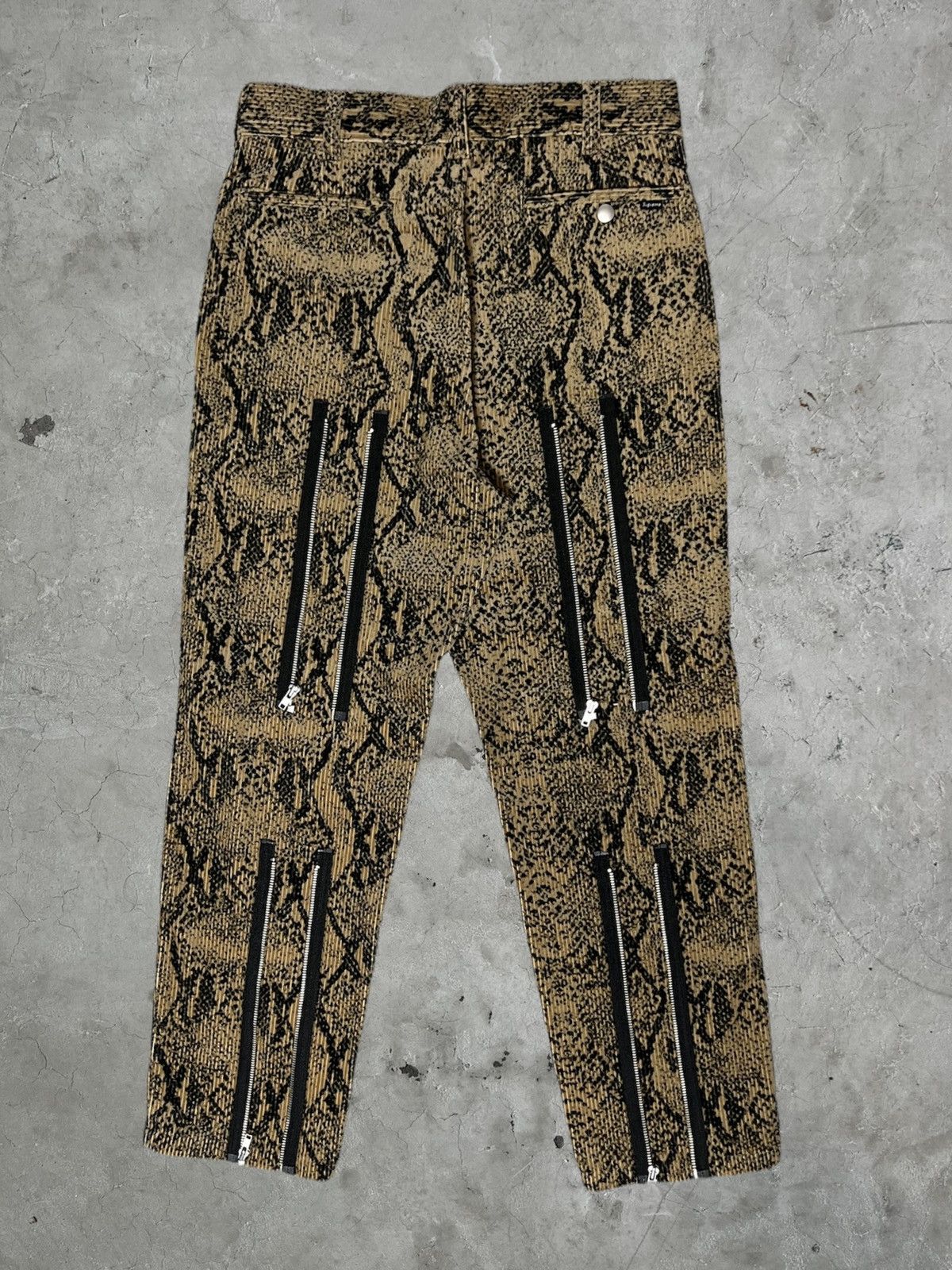 Supreme Supreme Snakeskin Corduroy Flight Pants | Grailed