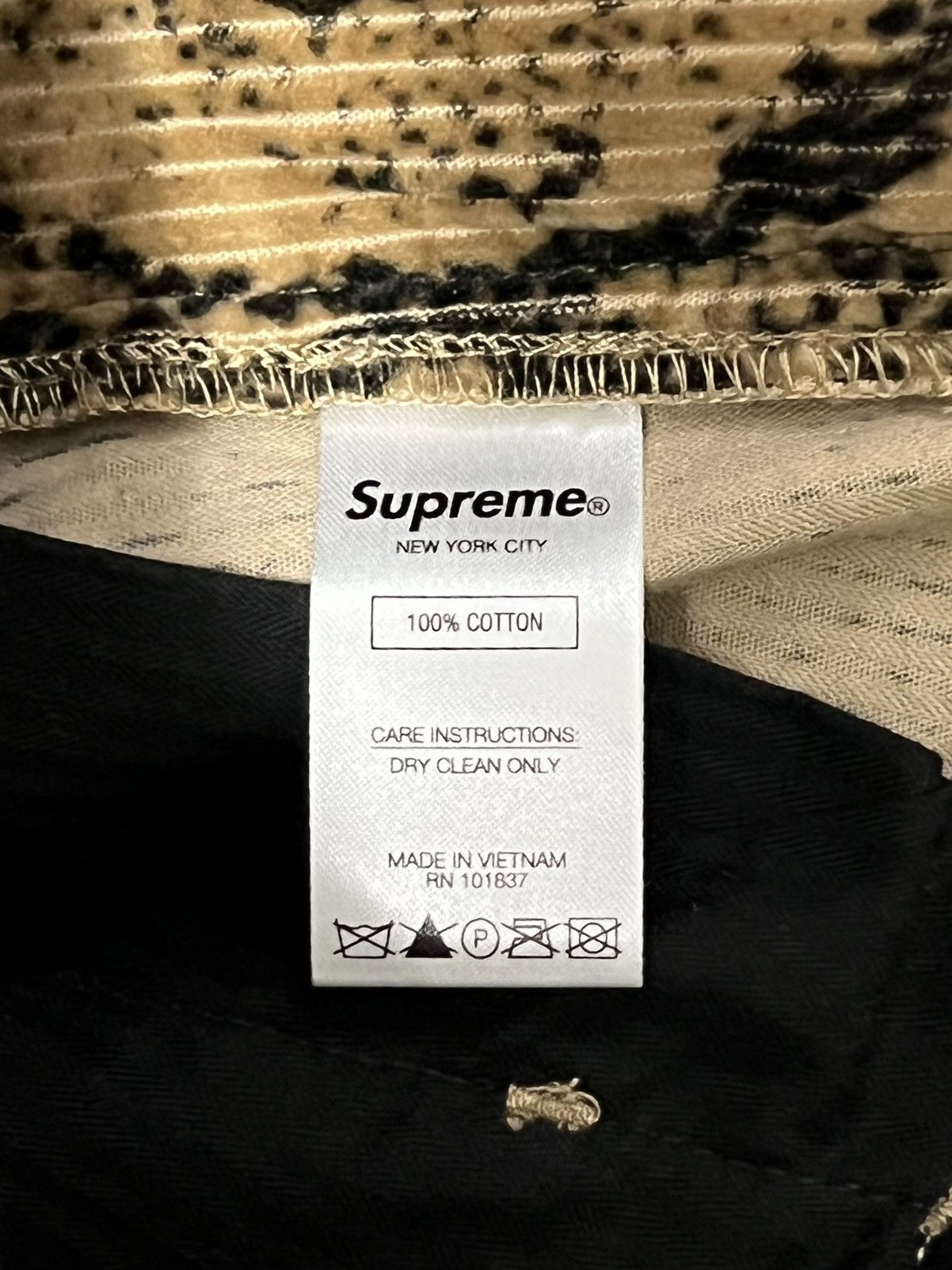 Supreme Supreme Snakeskin Corduroy Flight Pants Size US 30 / EU 46 - 9 Thumbnail