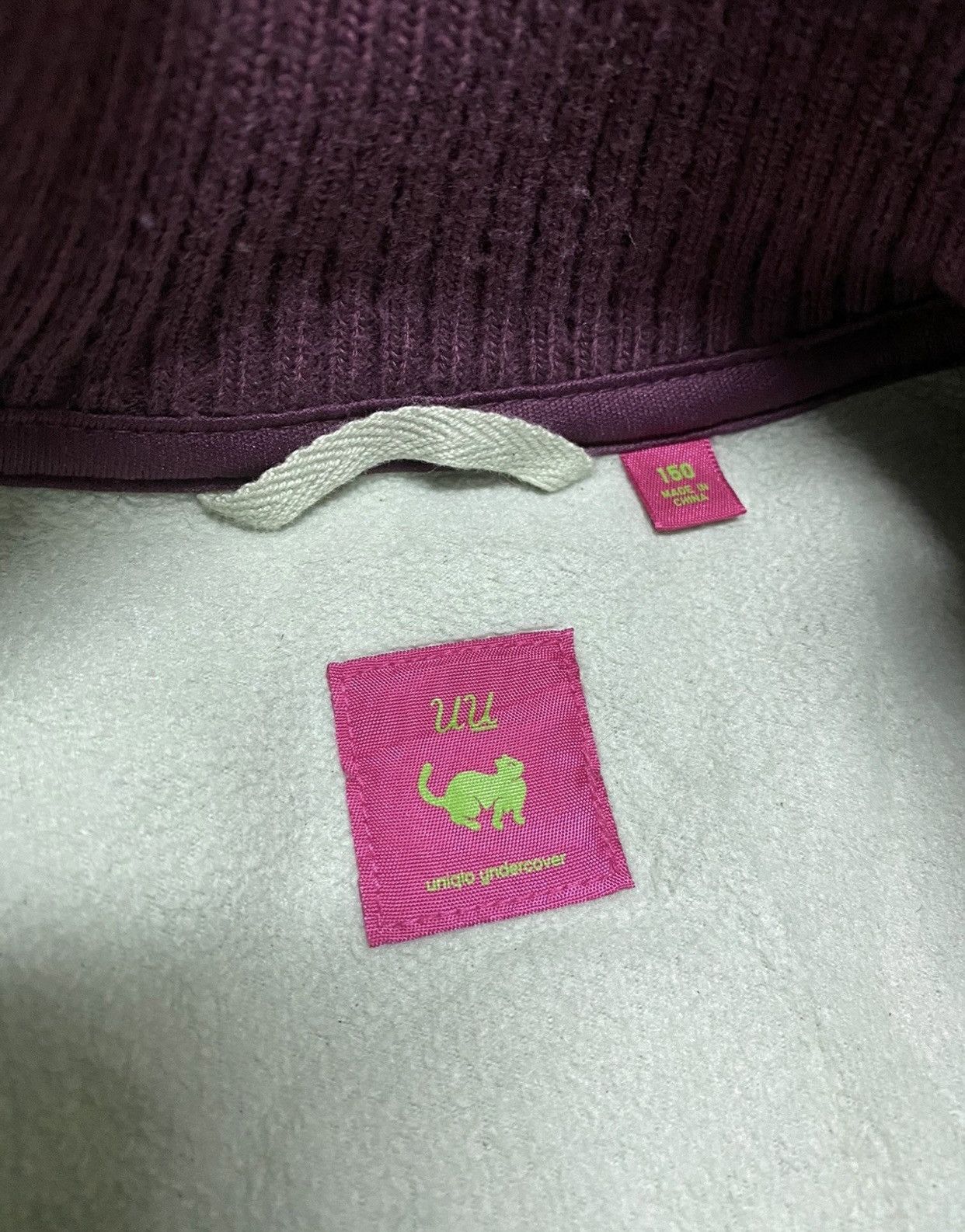 Undercover × Uniqlo × Vintage Steals‼️Undercover Uniqlo Fleece Jacket Size US S / EU 44-46 / 1 - 6 Thumbnail