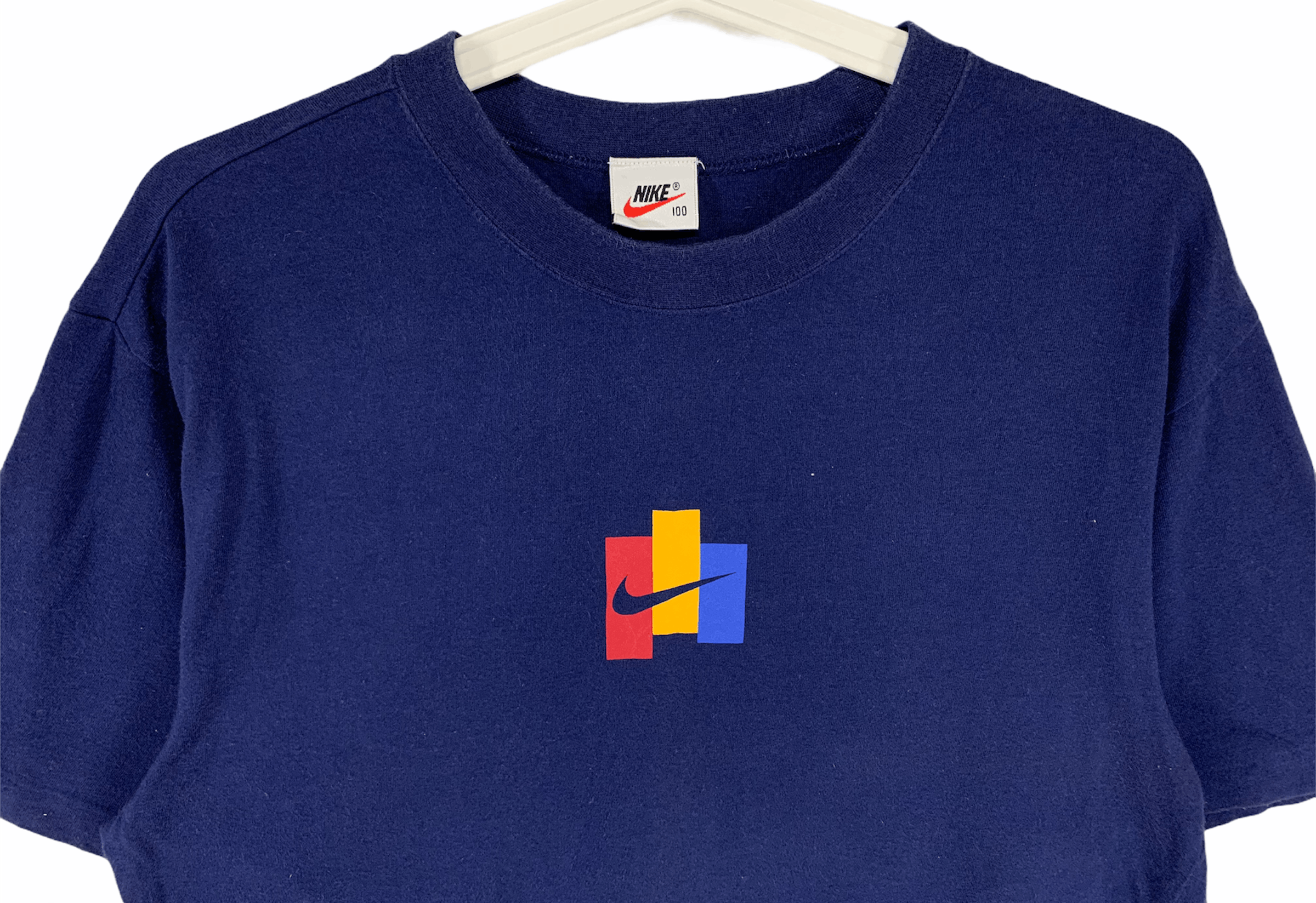 Nike × Vintage Nike center swoosh track and field vintage 90s shirt Size US L / EU 52-54 / 3 - 3 Thumbnail