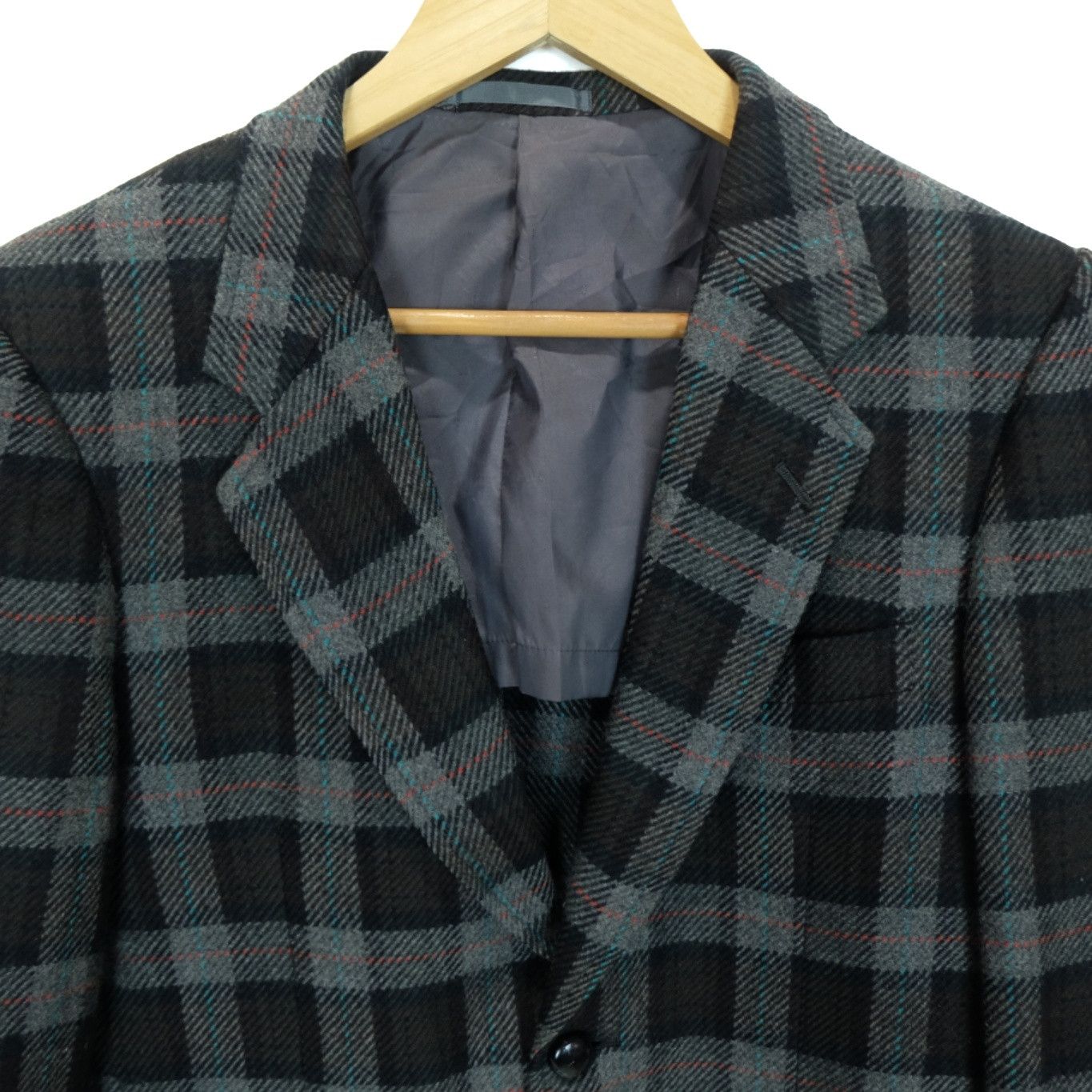 Japanese Brand 90's Custom Hand Made Germany Wool Blazer Smart Formal Size US S / EU 44-46 / 1 - 4 Thumbnail