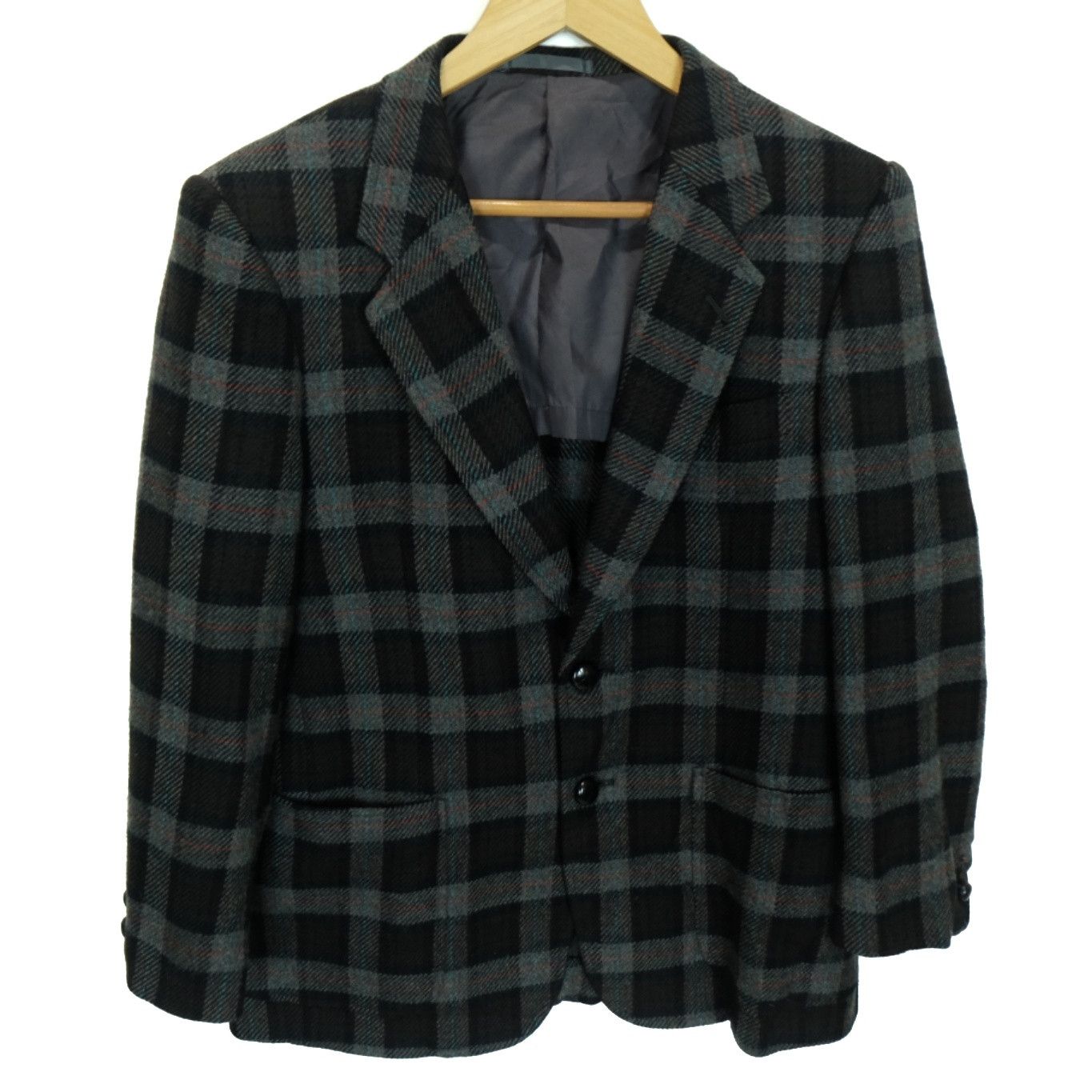 Japanese Brand 90's Custom Hand Made Germany Wool Blazer Smart Formal Size US S / EU 44-46 / 1 - 2 Thumbnail