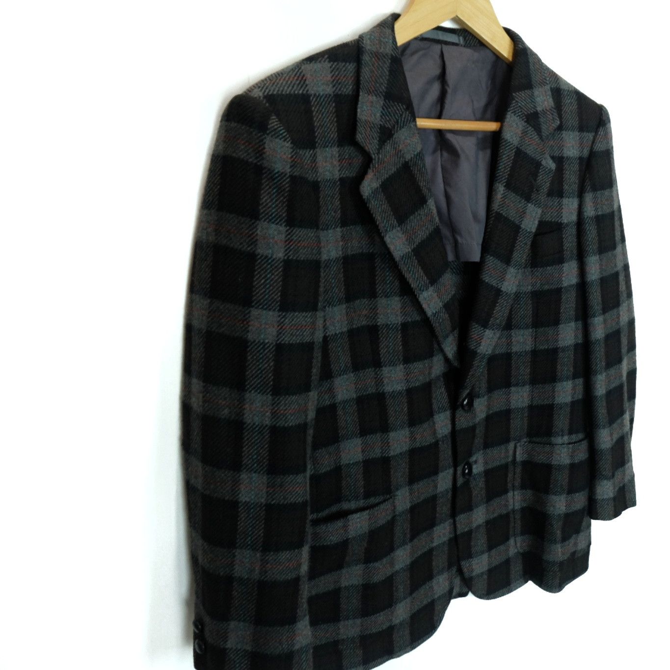Japanese Brand 90's Custom Hand Made Germany Wool Blazer Smart Formal Size US S / EU 44-46 / 1 - 3 Thumbnail