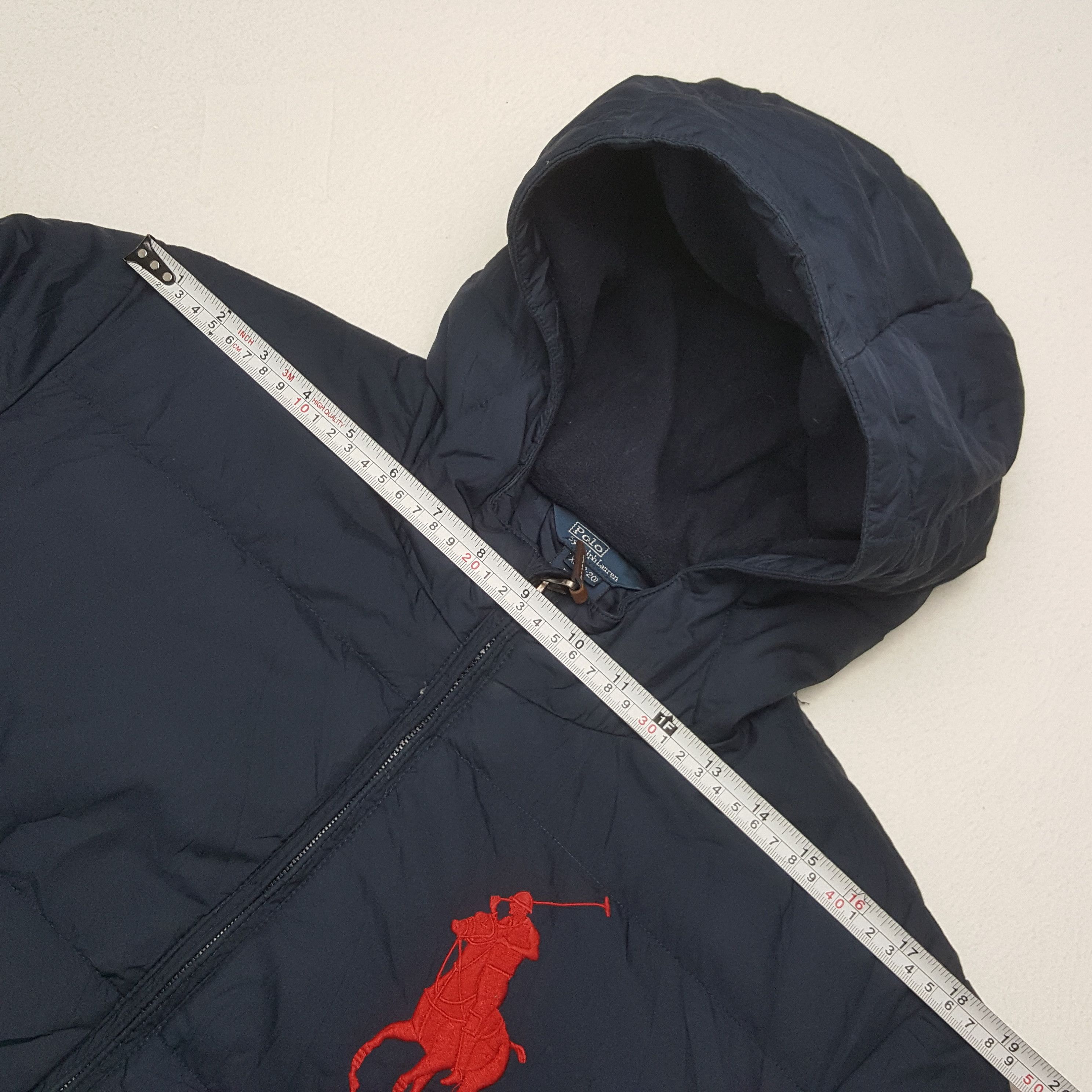 Polo Ralph Lauren × Vintage Vintage Polo Ralph Laurent Puffer Jacket Hoodies Size US L / EU 52-54 / 3 - 6 Thumbnail