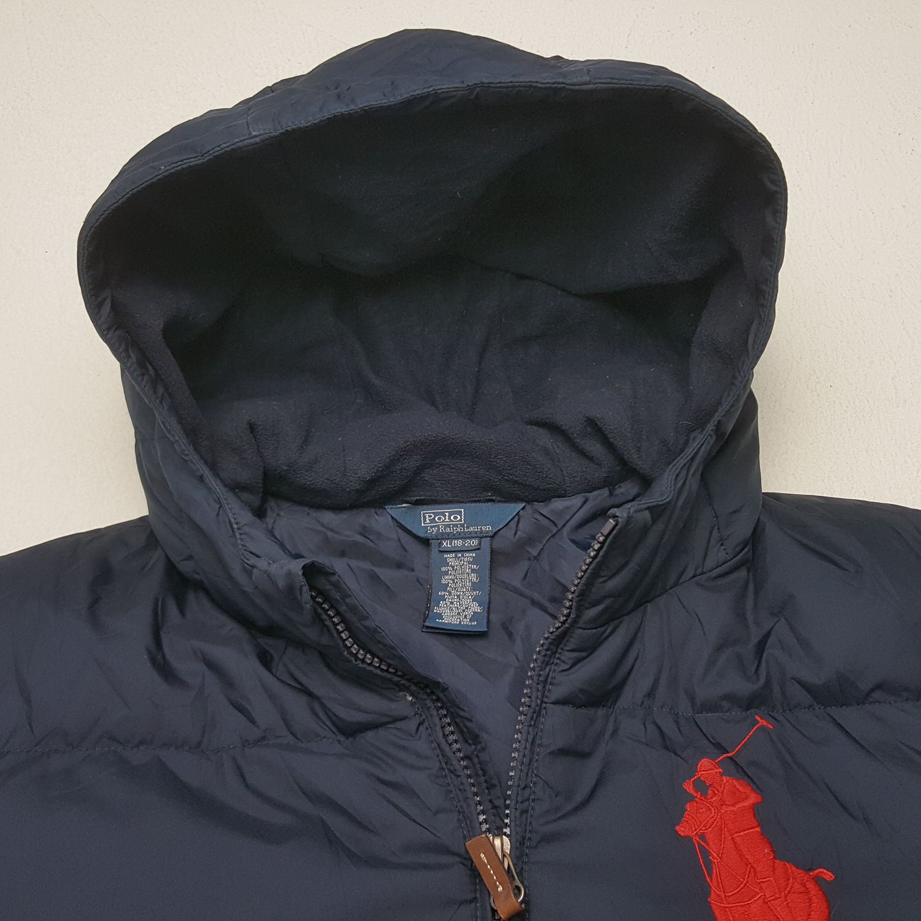 Polo Ralph Lauren × Vintage Vintage Polo Ralph Laurent Puffer Jacket Hoodies Size US L / EU 52-54 / 3 - 4 Thumbnail